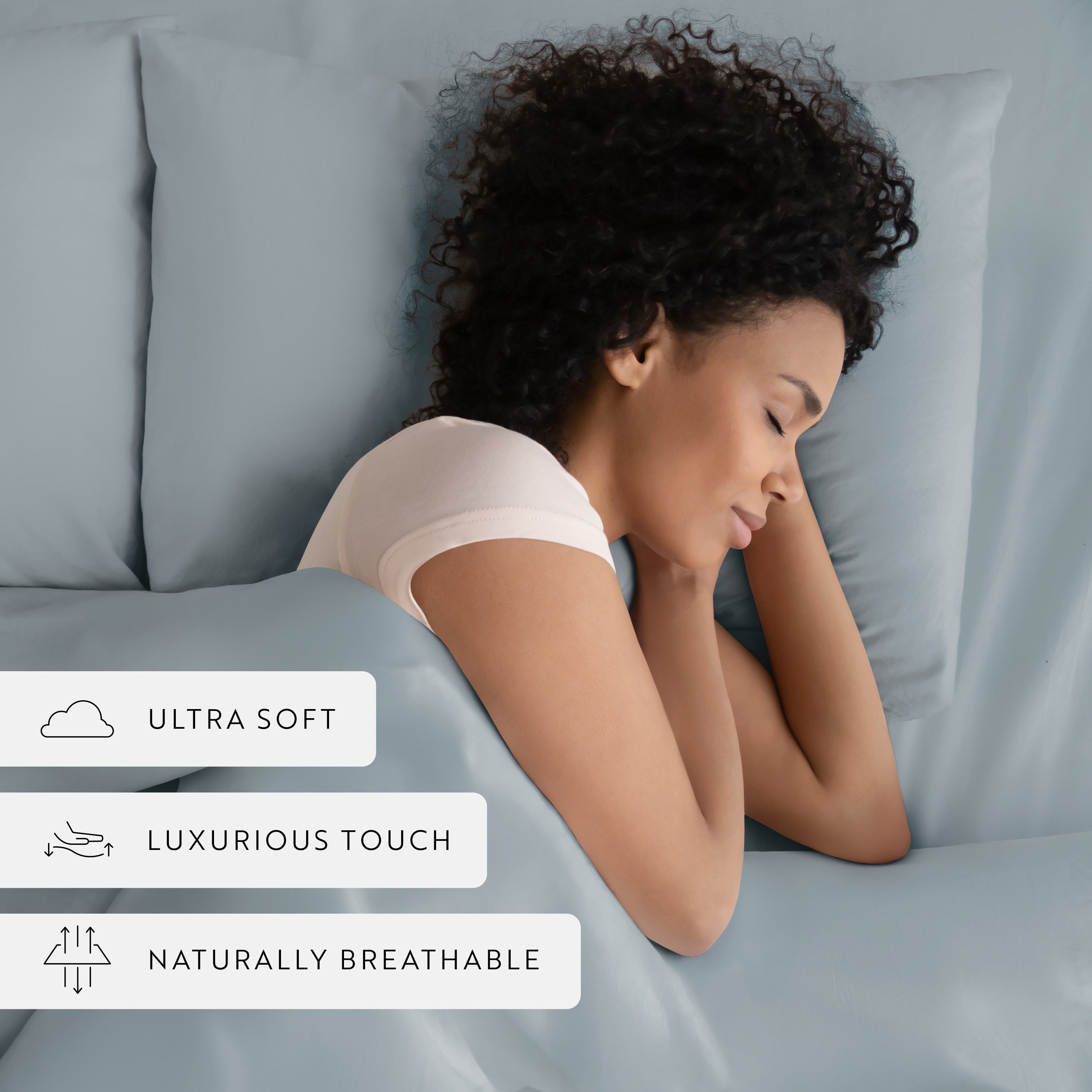 100% Long Staple Cotton Duvet Cover Set