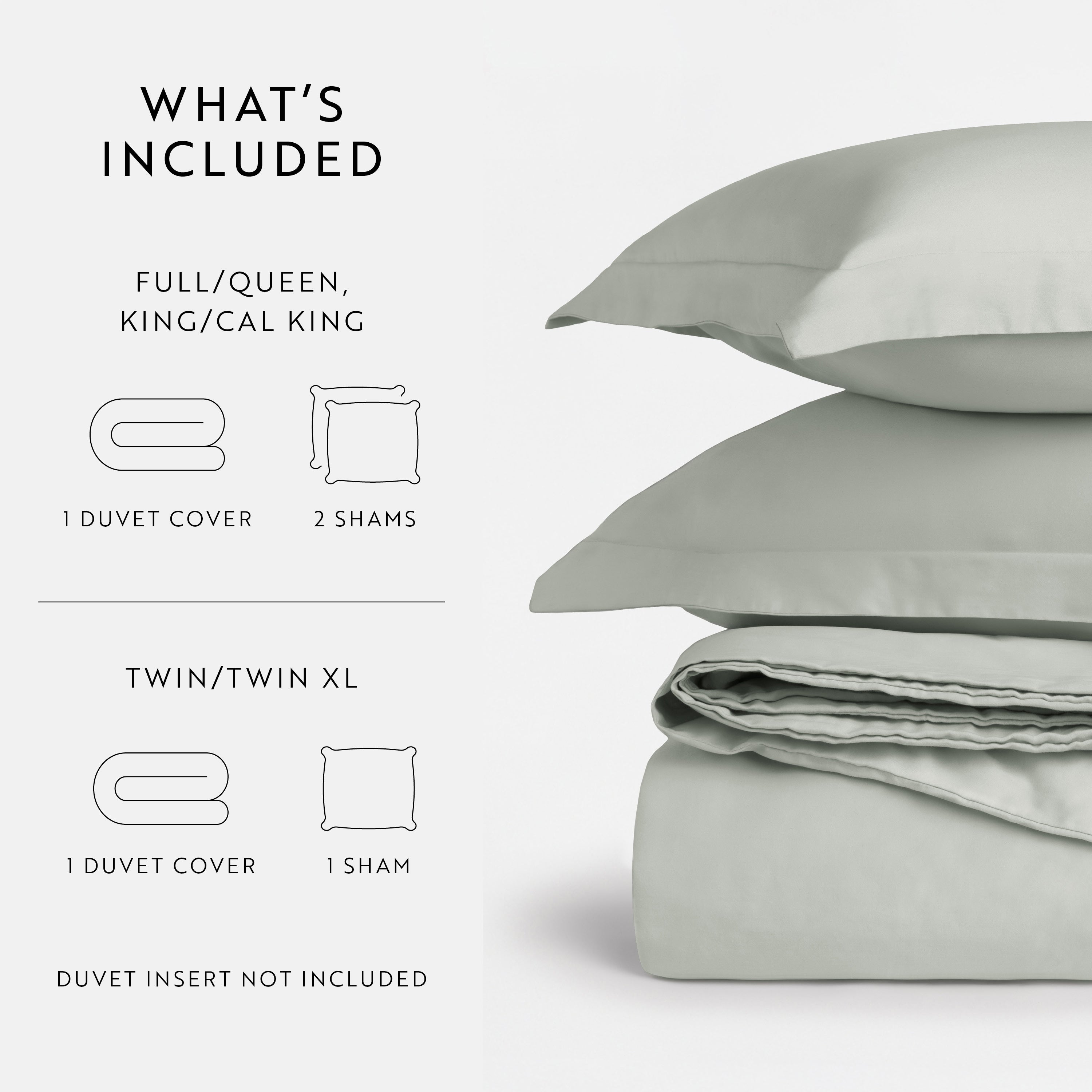 100% Long Staple Cotton Duvet Cover Set