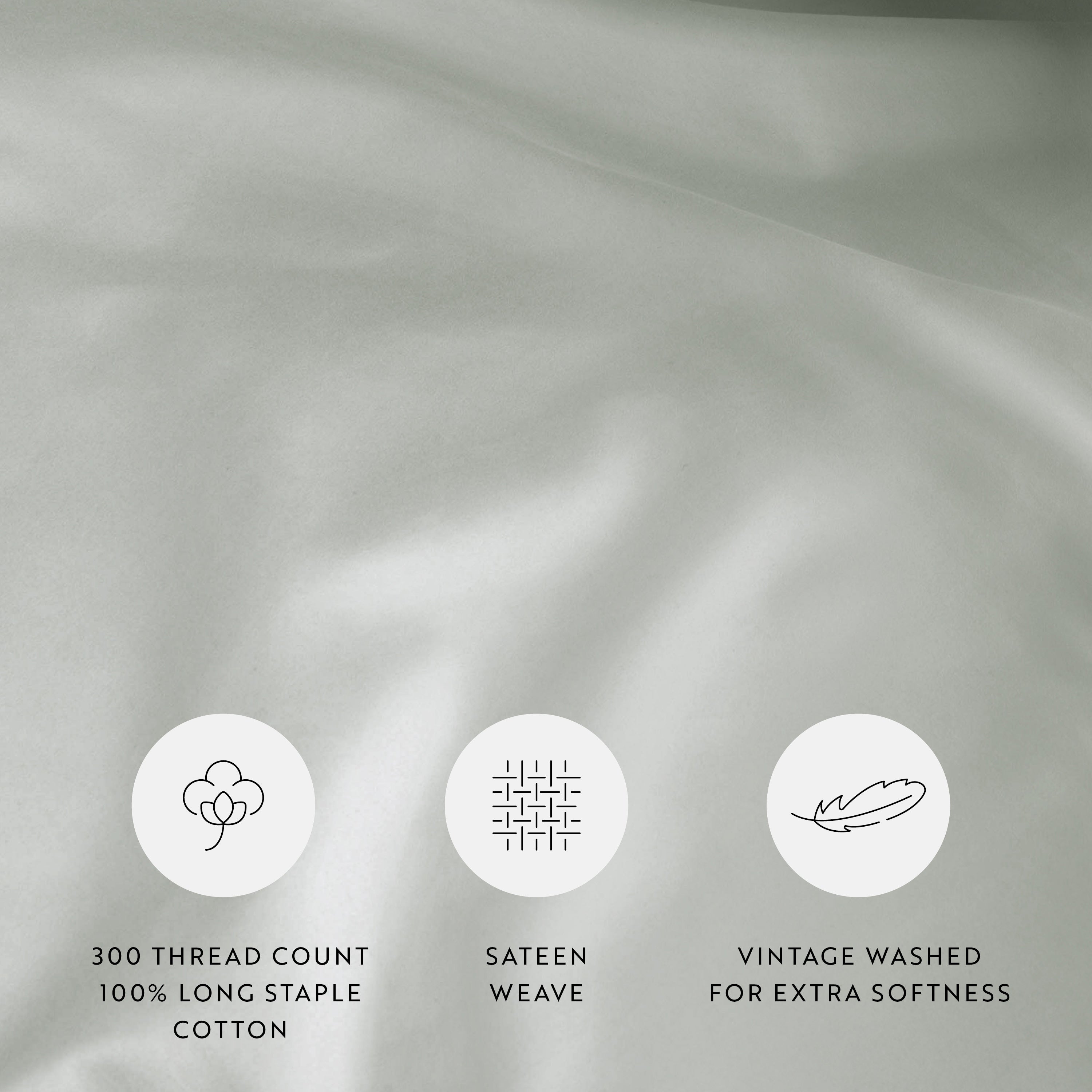 100% Long Staple Cotton Duvet Cover Set
