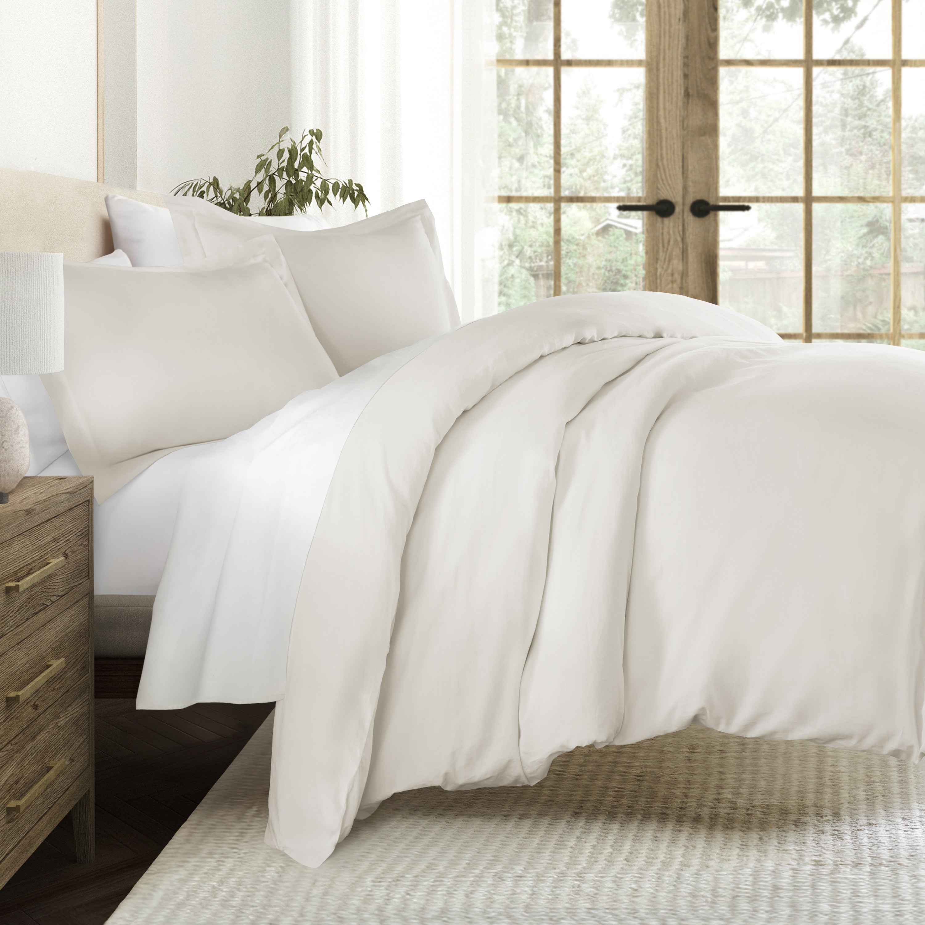 100% Long Staple Cotton Duvet Cover Set