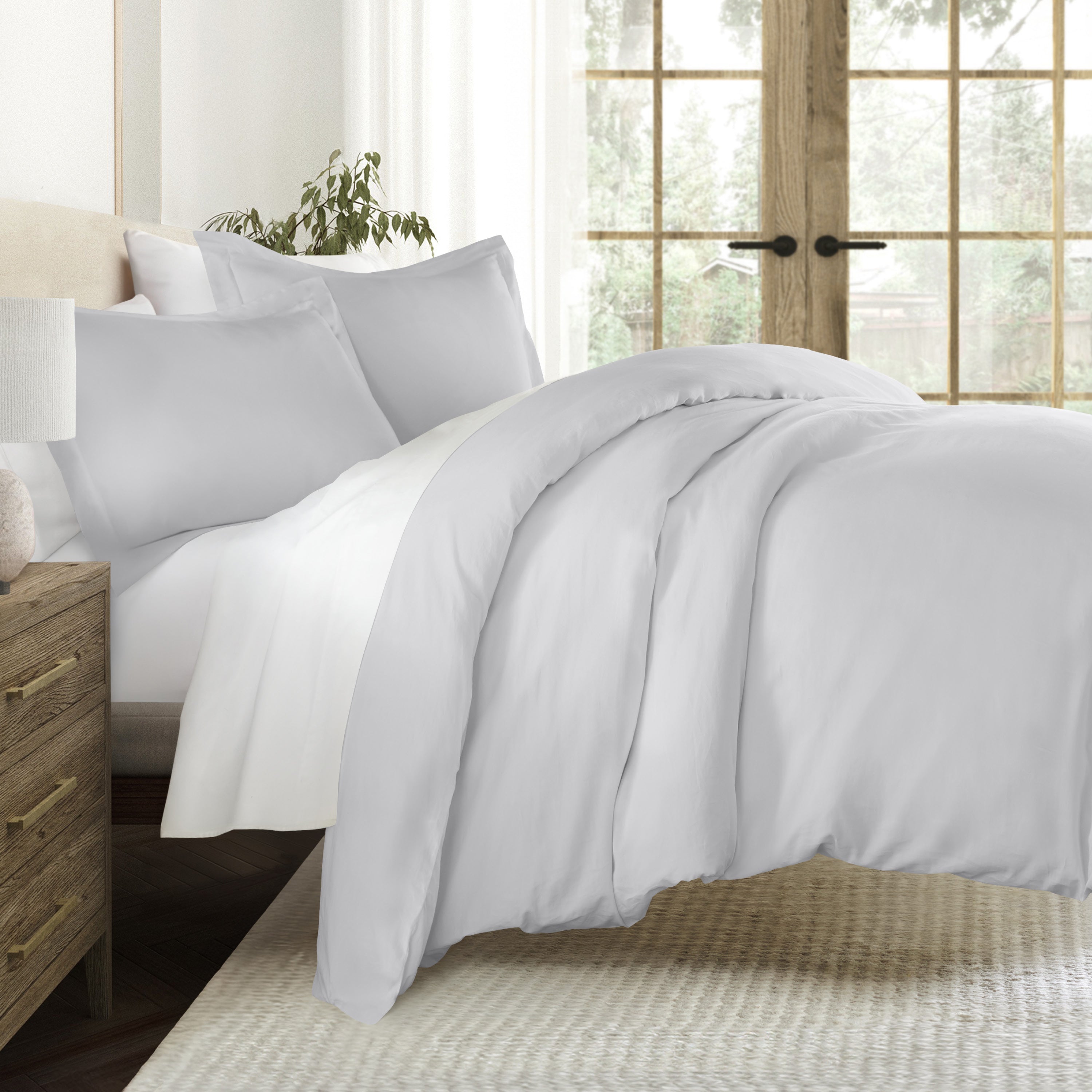 100% Long Staple Cotton Duvet Cover Set