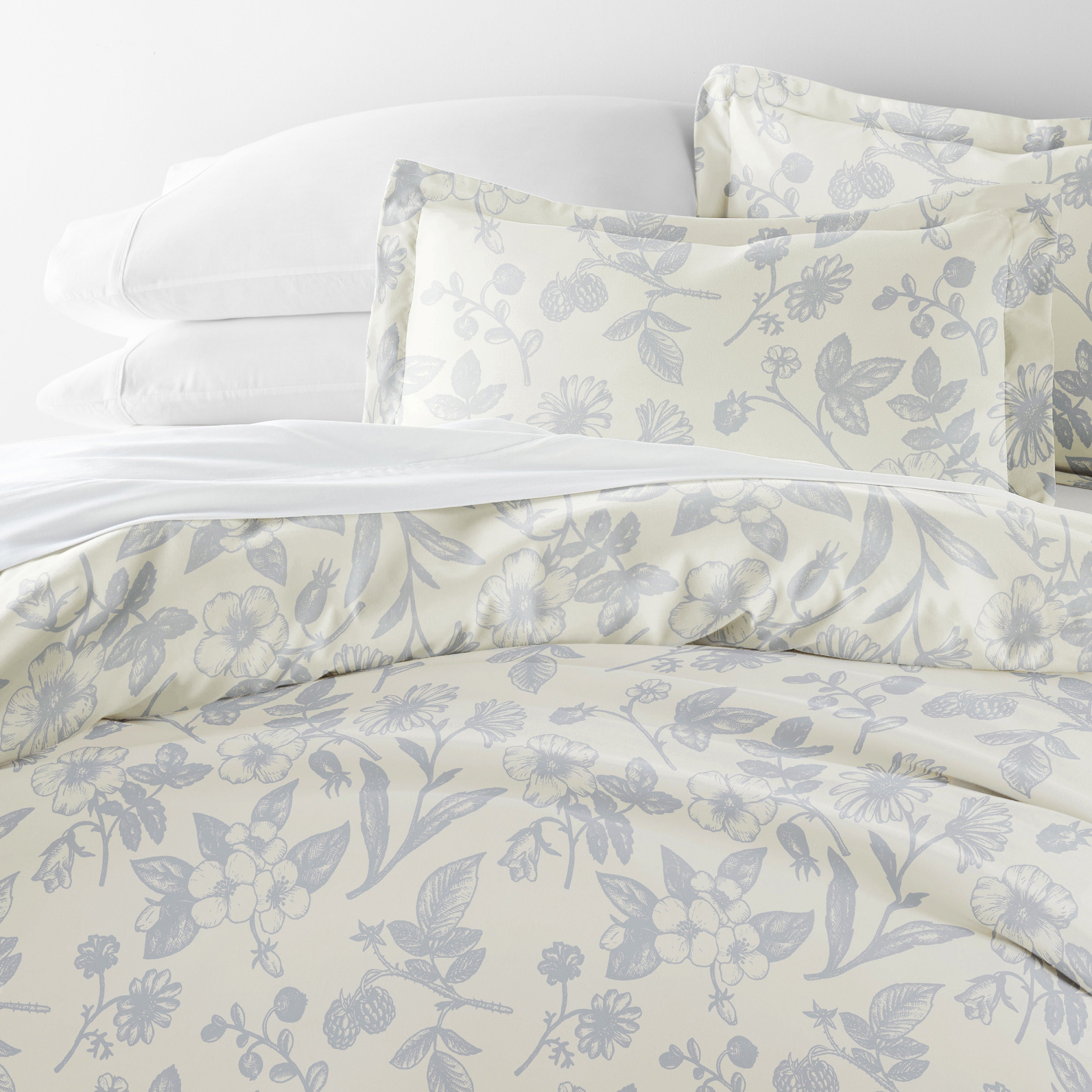 Garden Patterned Duvet Cover Set