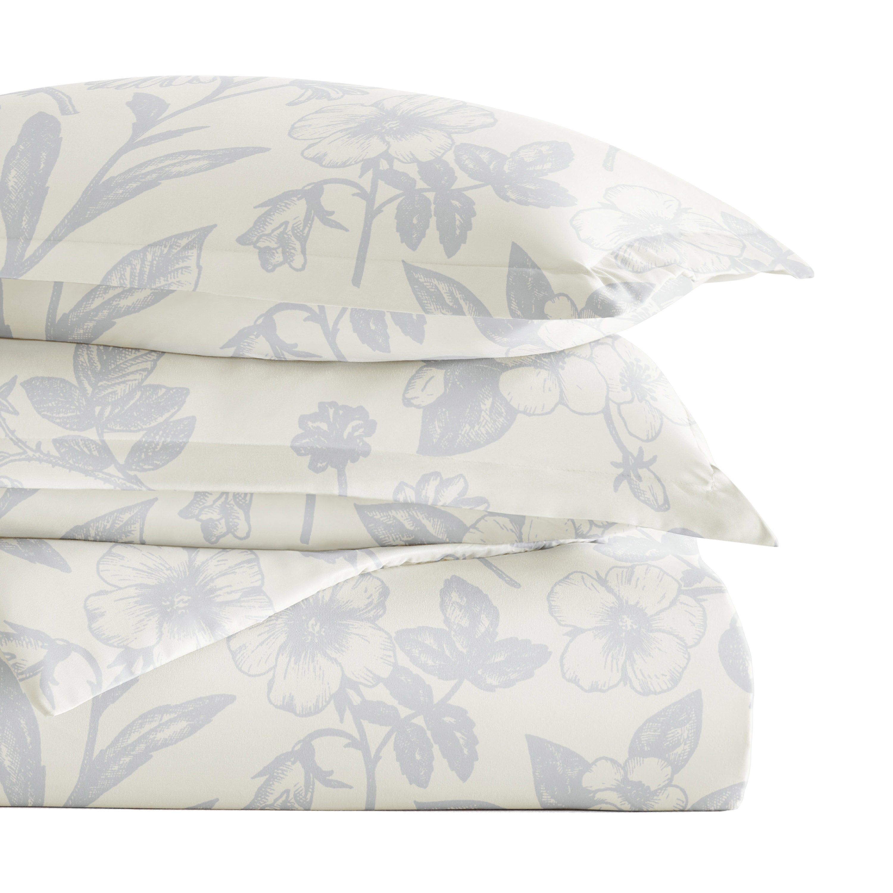 Garden Patterned Duvet Cover Set