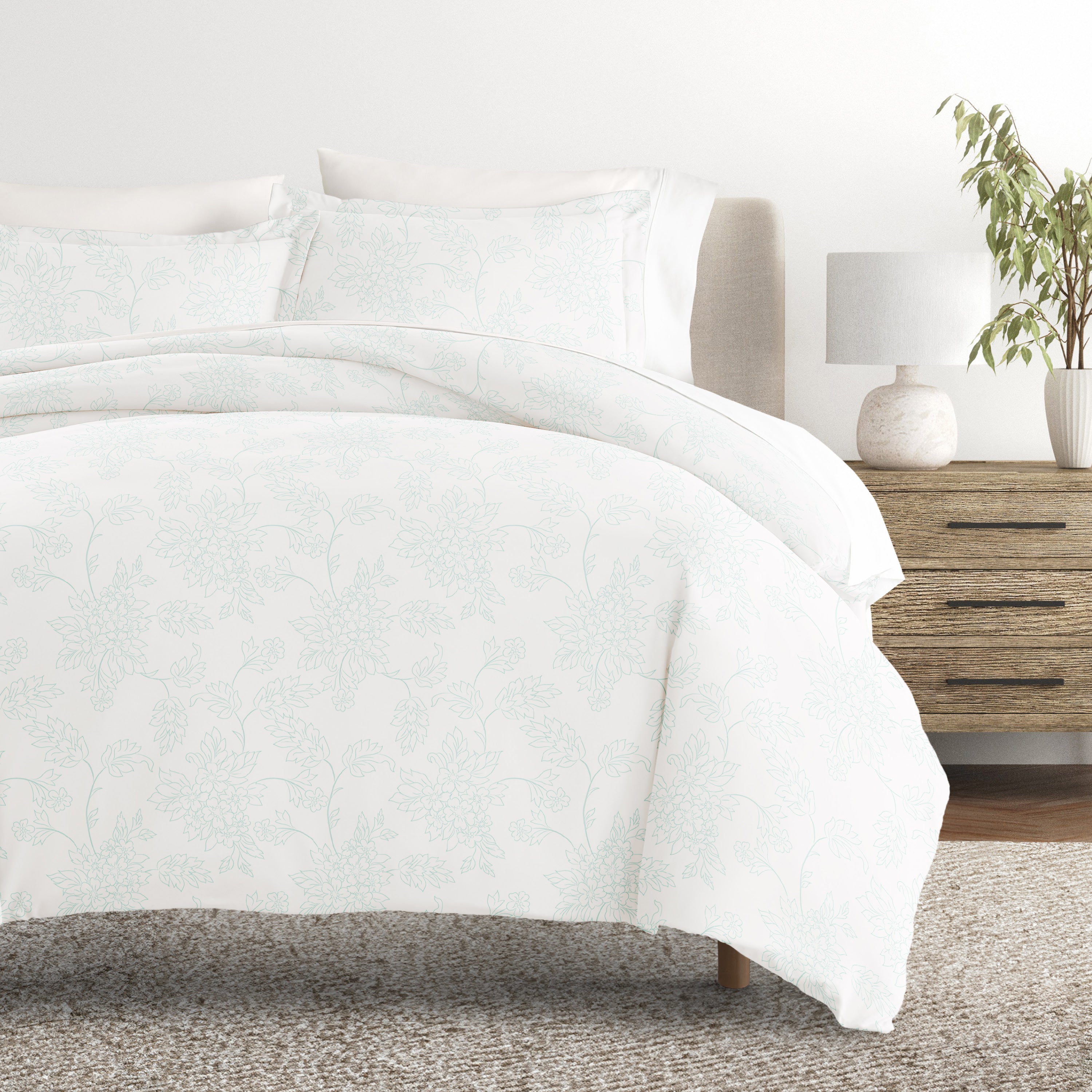 Vines Patterned Duvet Cover Set
