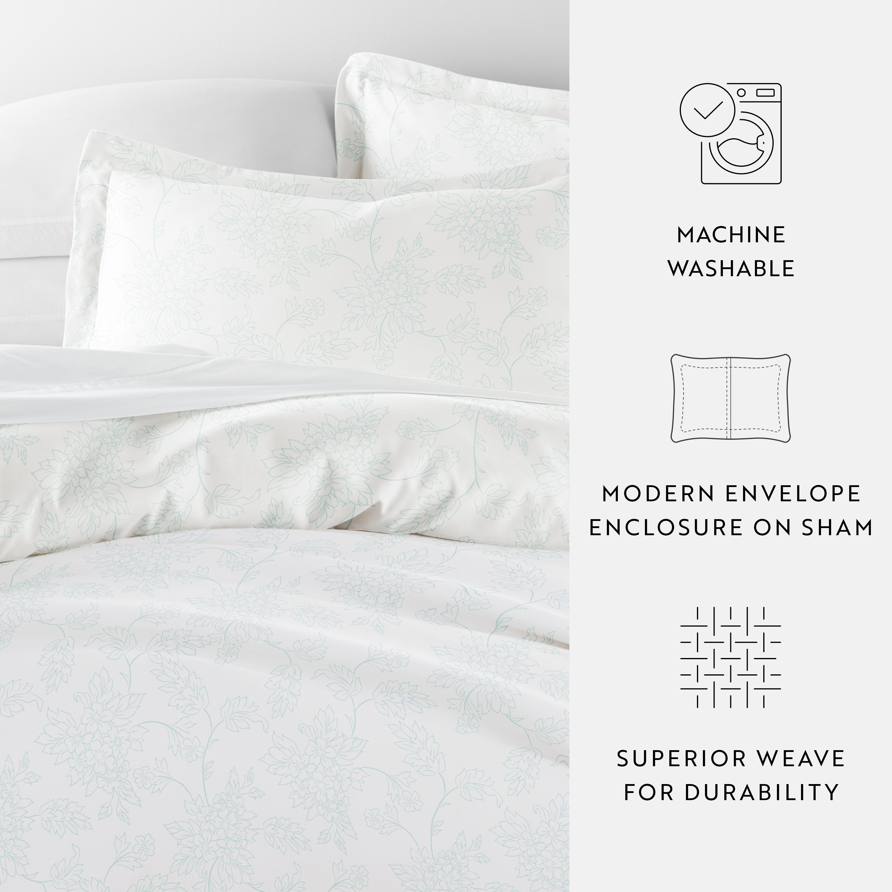 Vines Patterned Duvet Cover Set