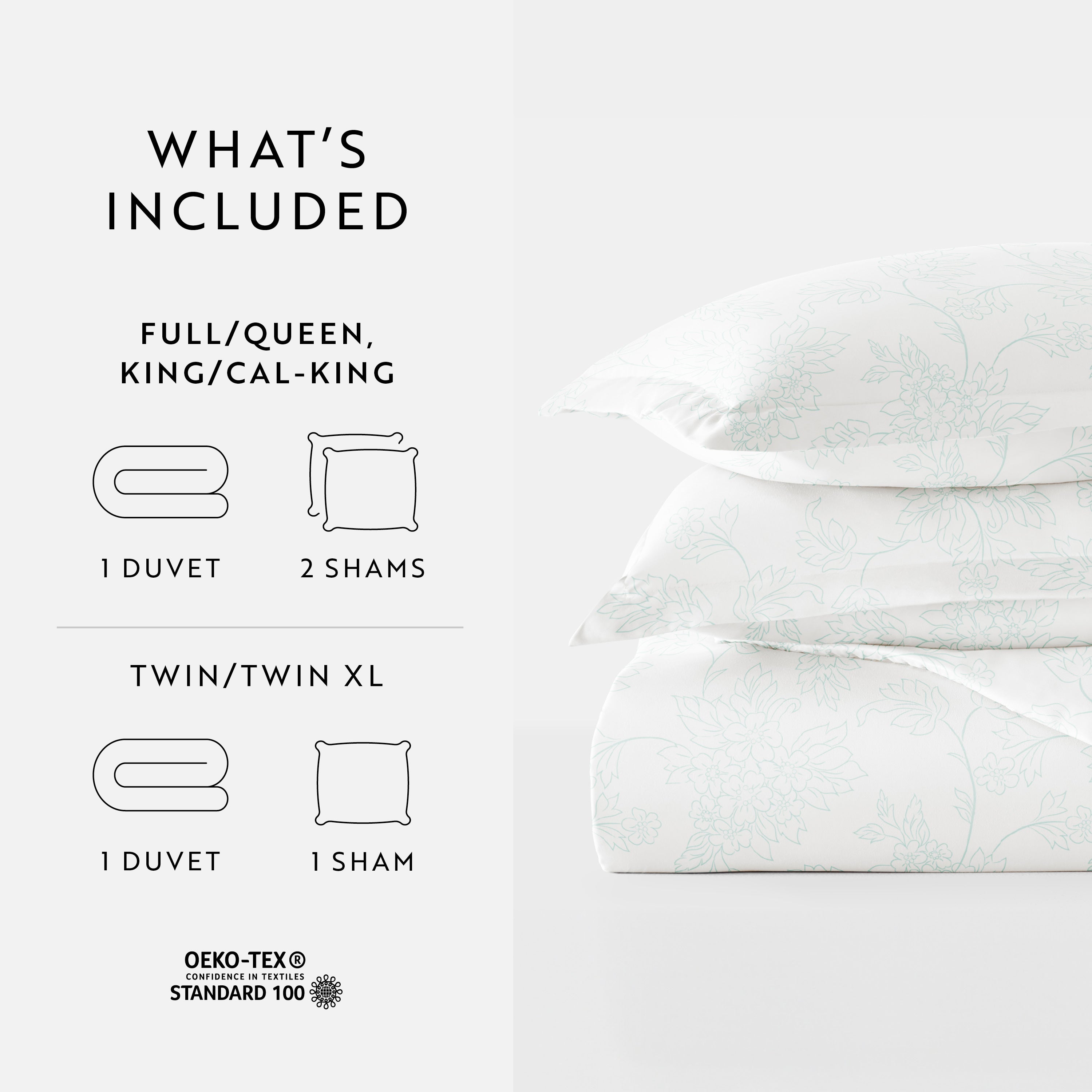 Vines Patterned Duvet Cover Set