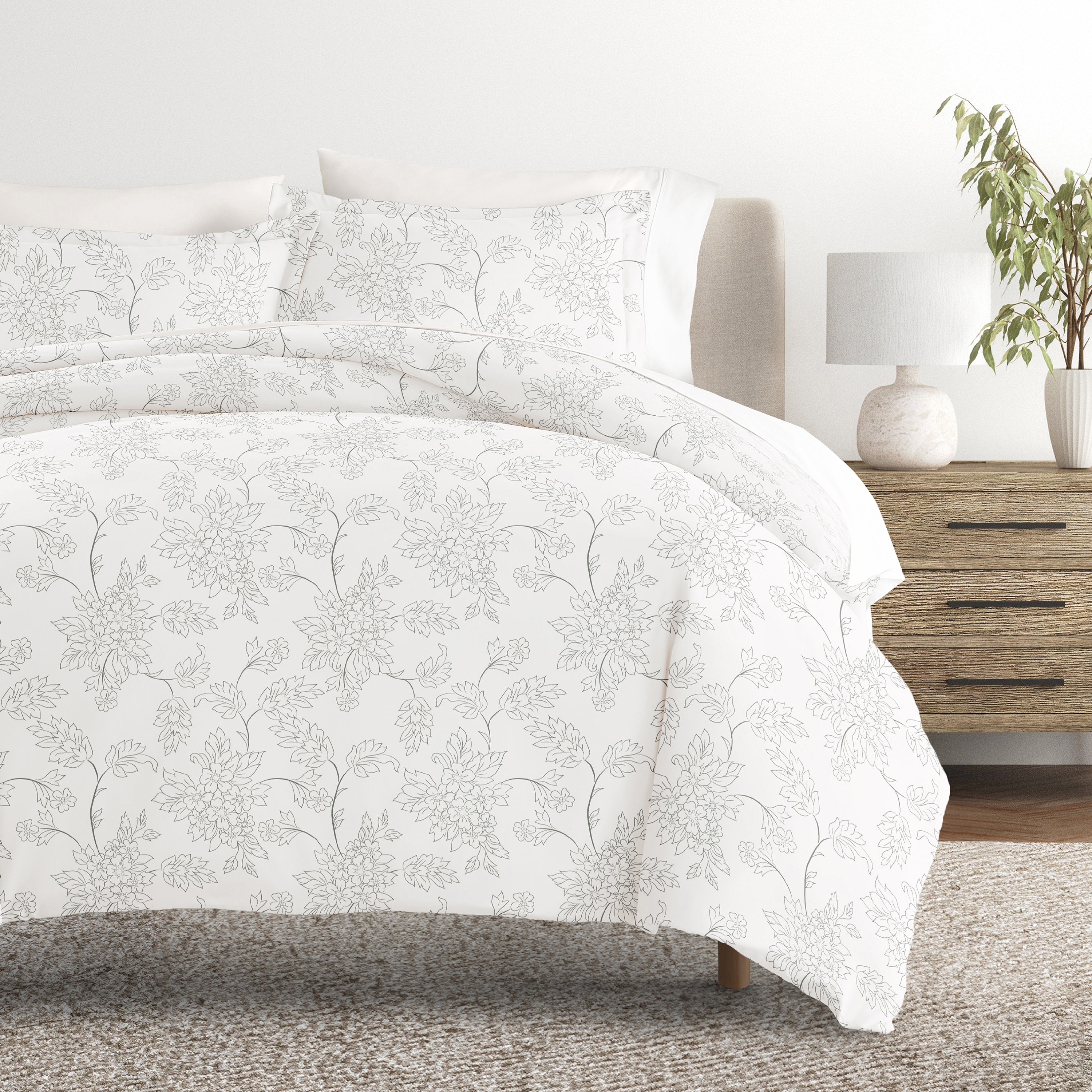 Vines Patterned Duvet Cover Set