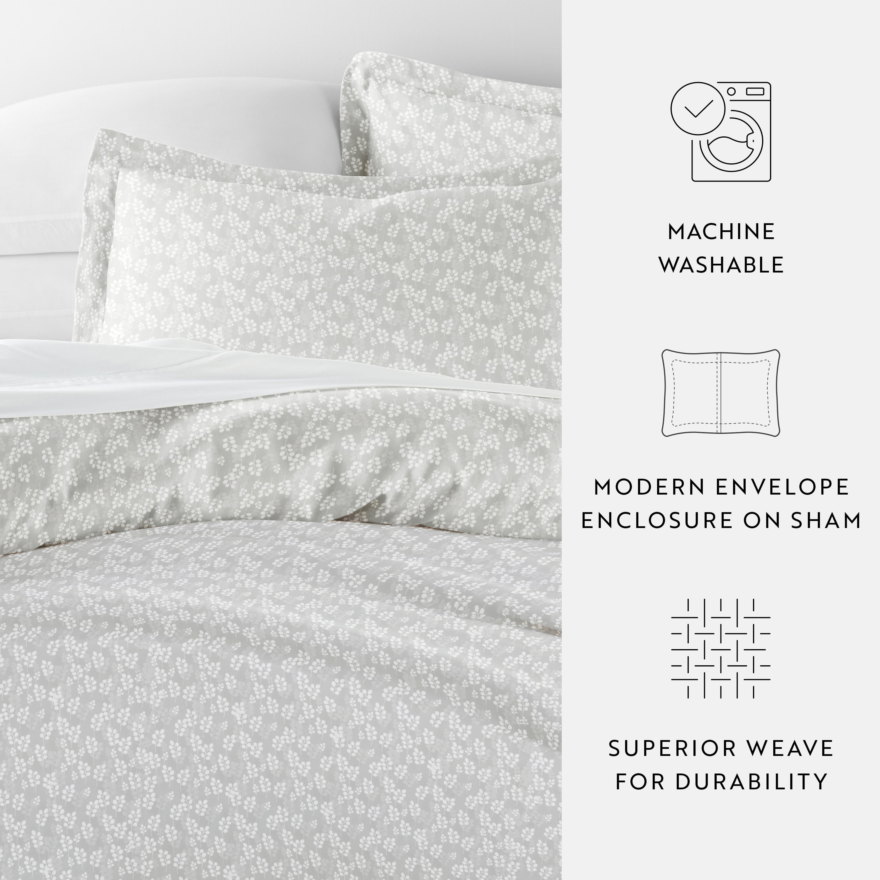 Wheatfield Patterned Duvet Cover Set
