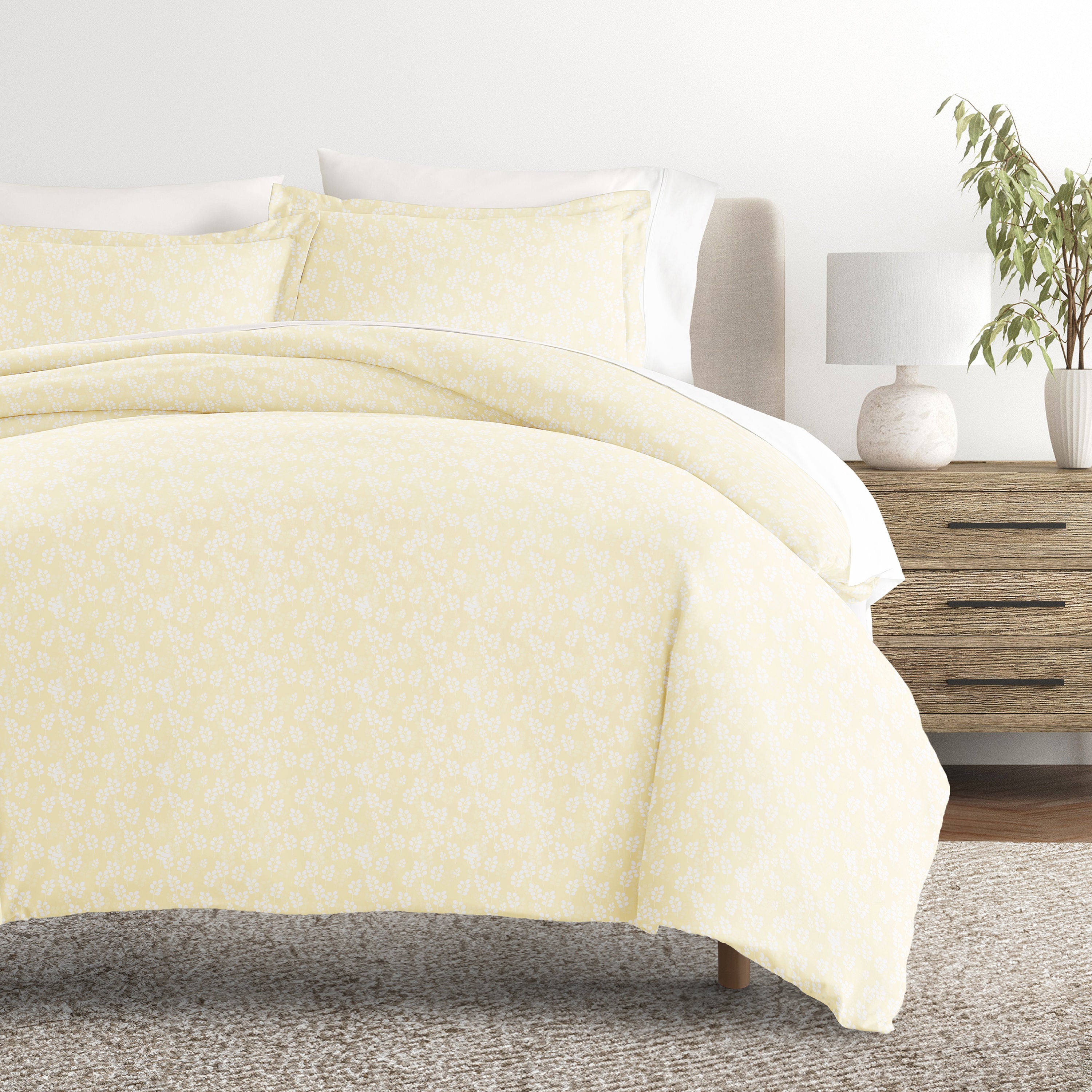 Wheatfield Patterned Duvet Cover Set