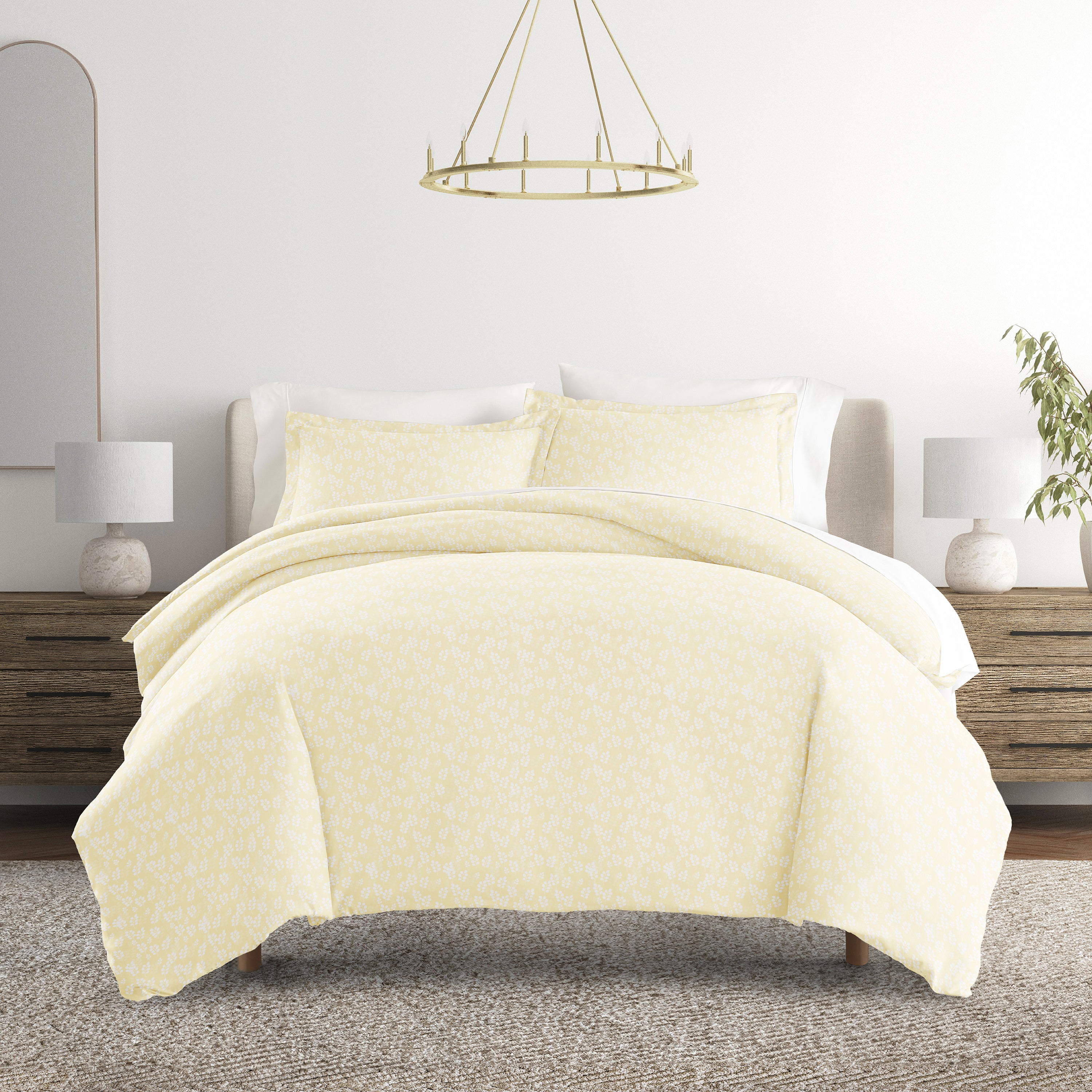 Wheatfield Patterned Duvet Cover Set
