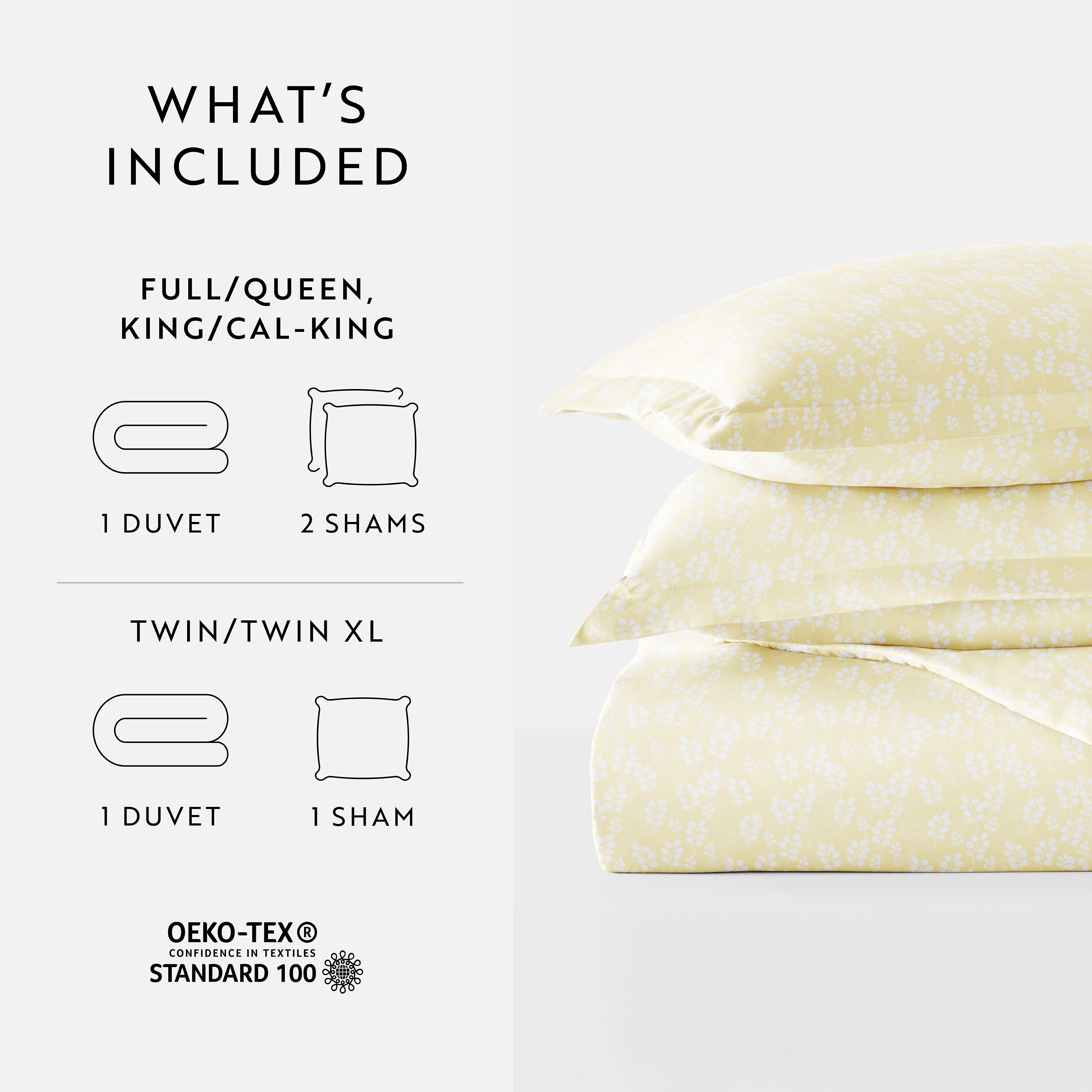 Wheatfield Patterned Duvet Cover Set