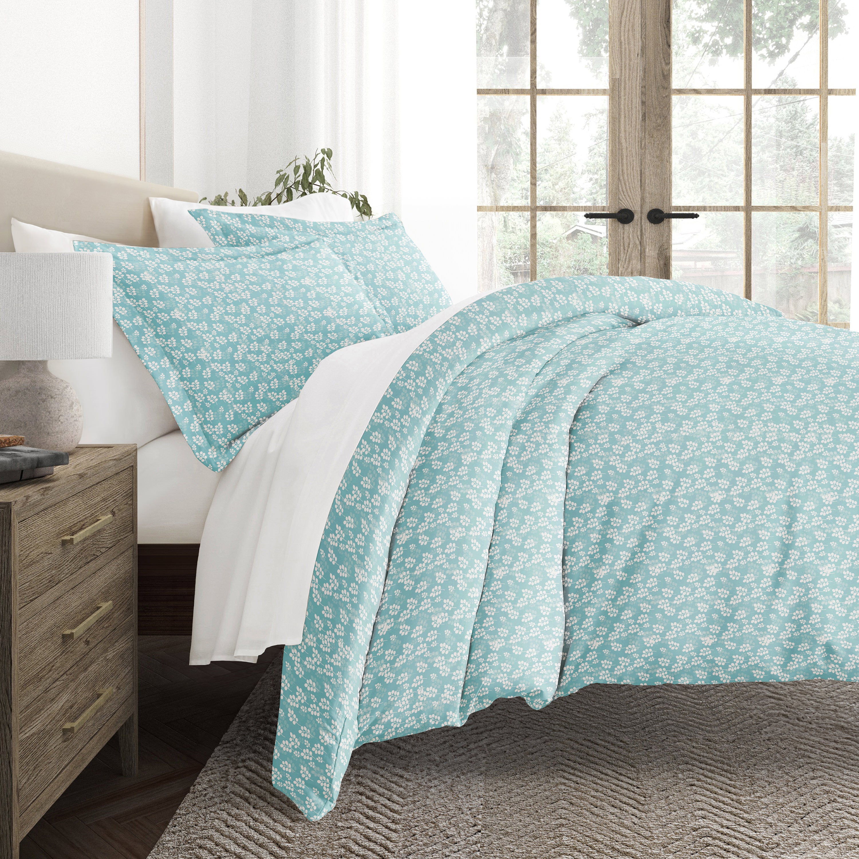 Wheatfield Patterned Duvet Cover Set