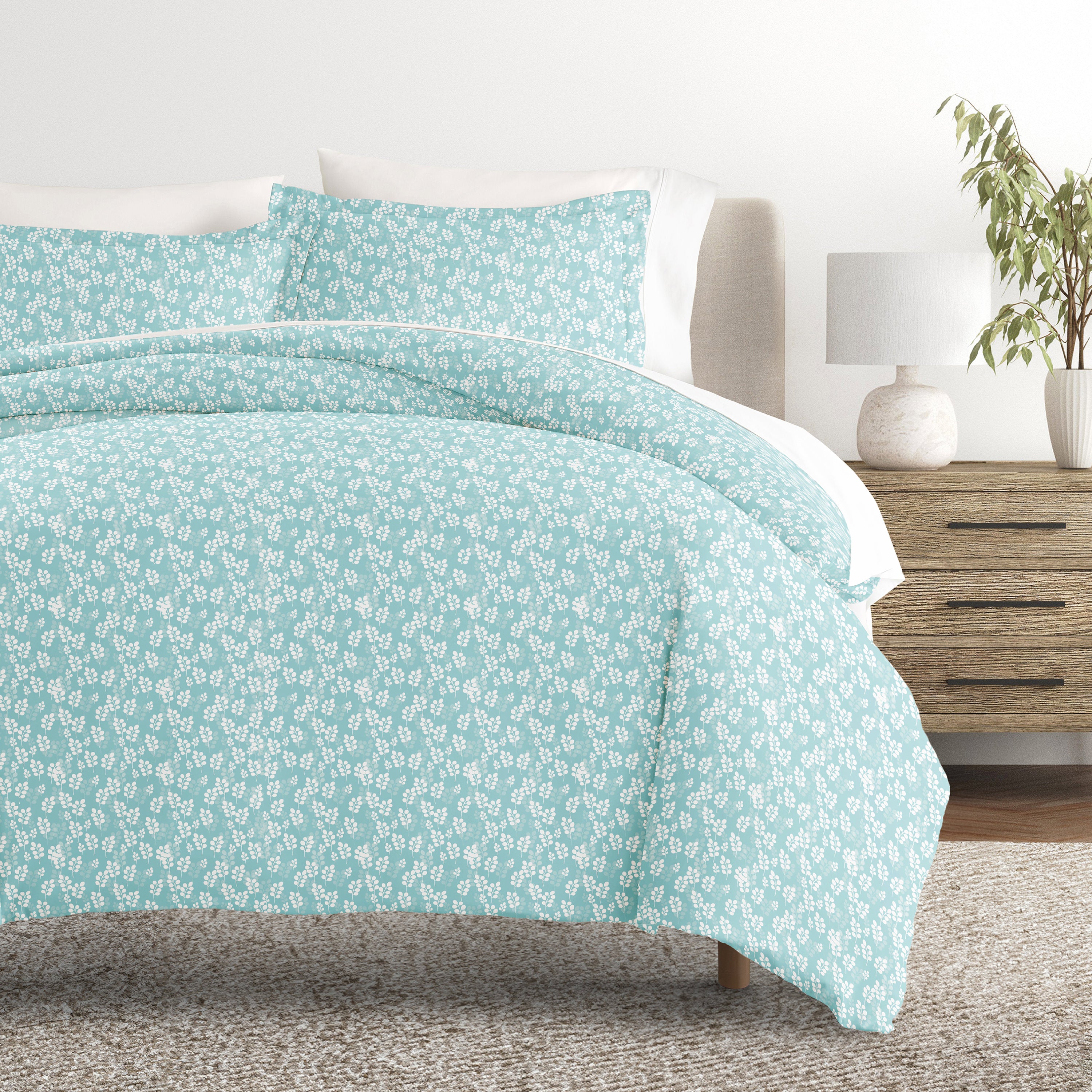 Wheatfield Patterned Duvet Cover Set