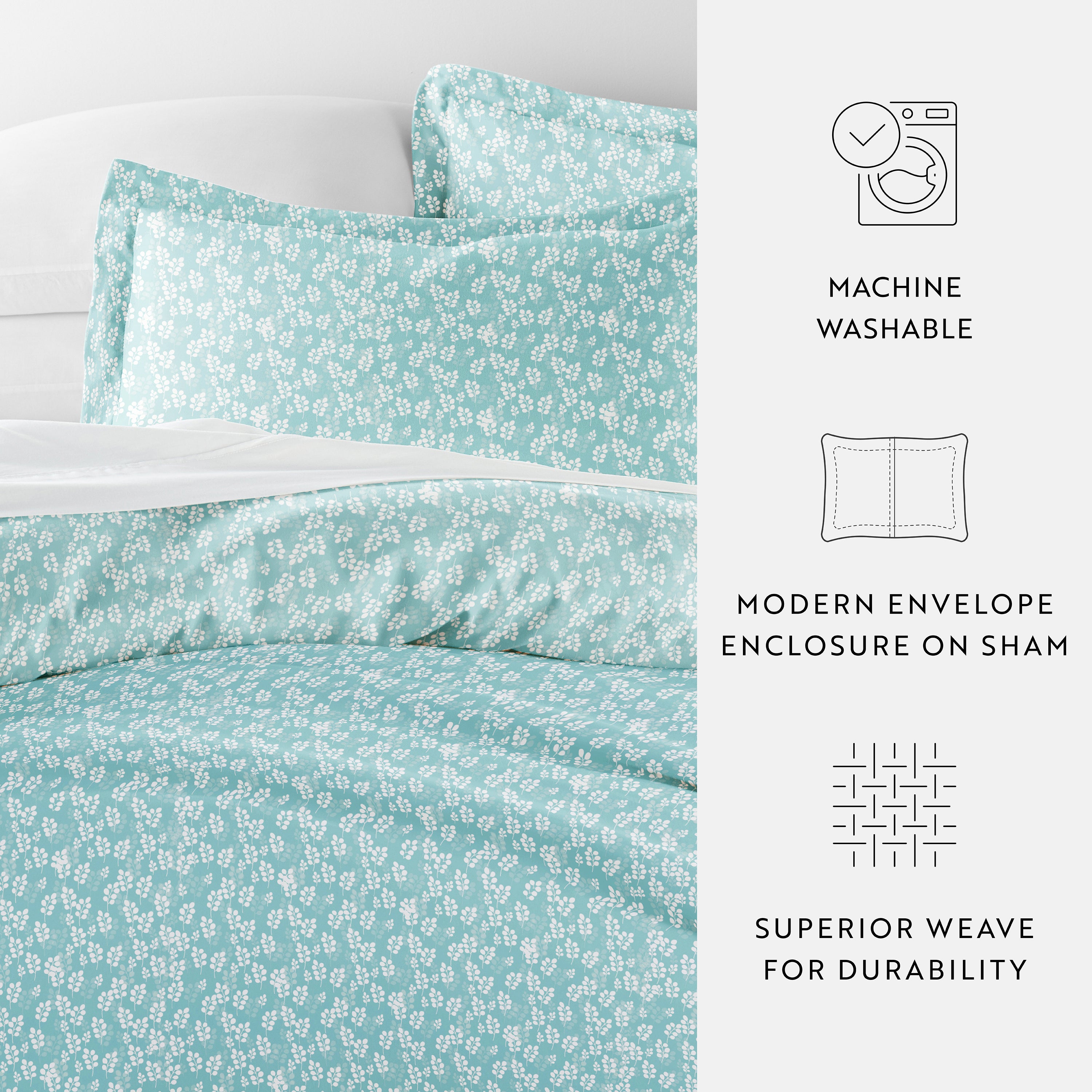 Wheatfield Patterned Duvet Cover Set
