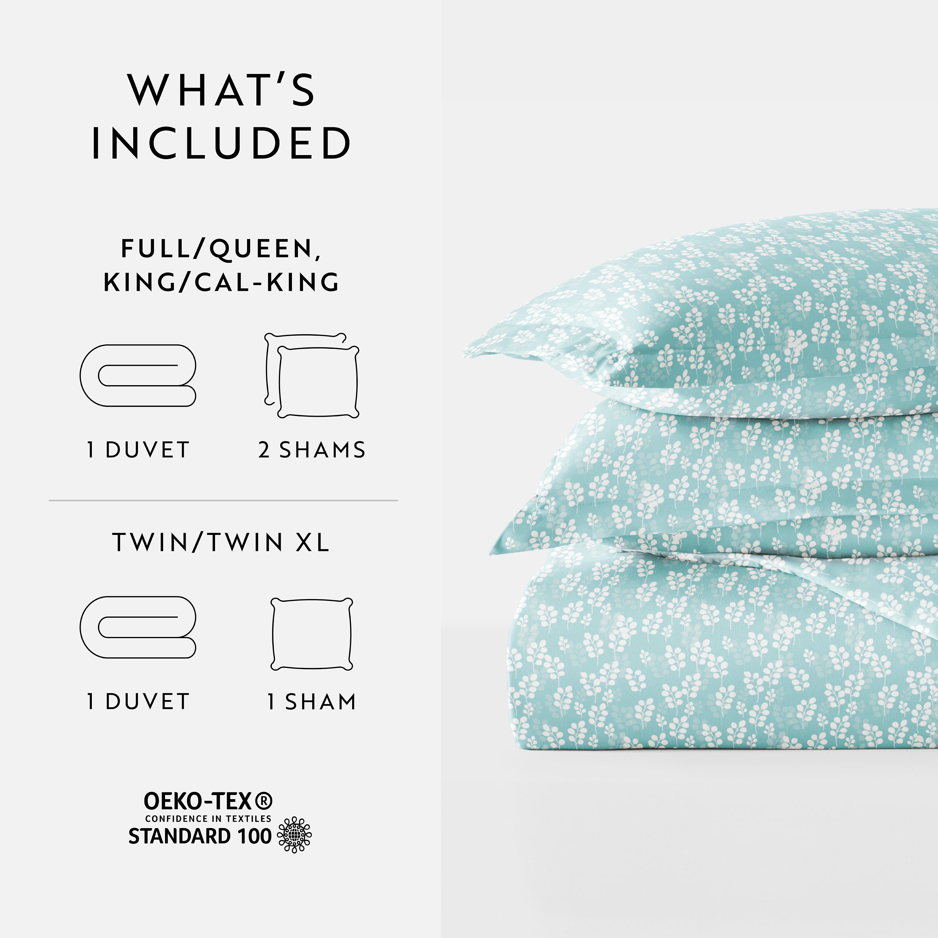 Wheatfield Patterned Duvet Cover Set