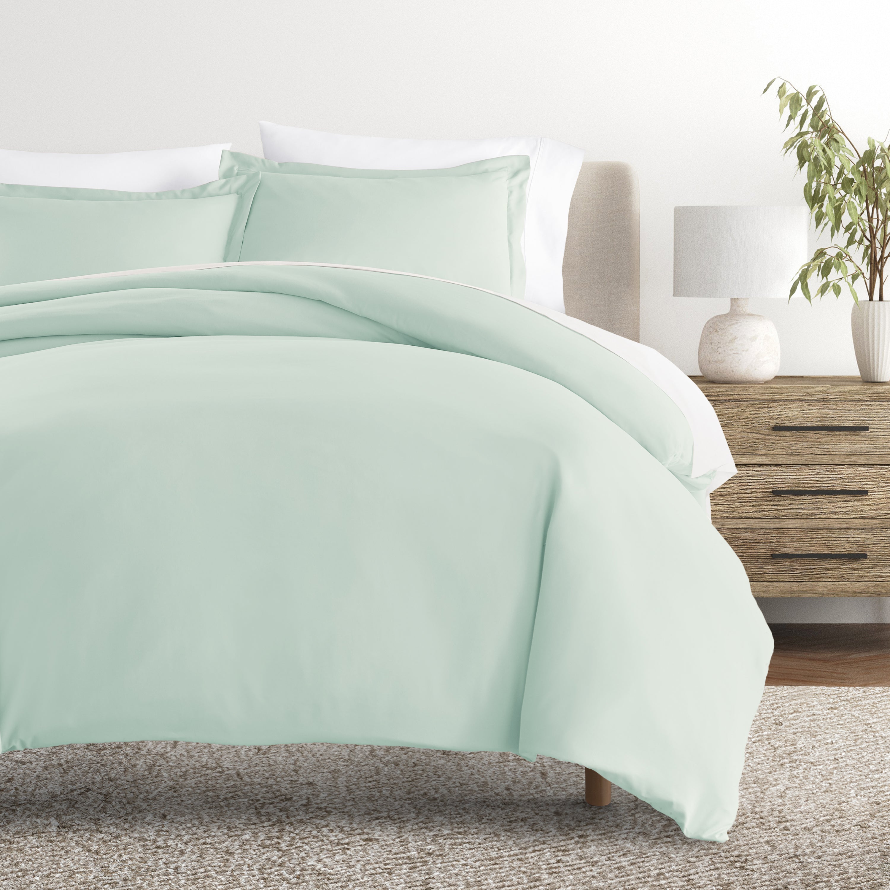 Solid Duvet Cover Set