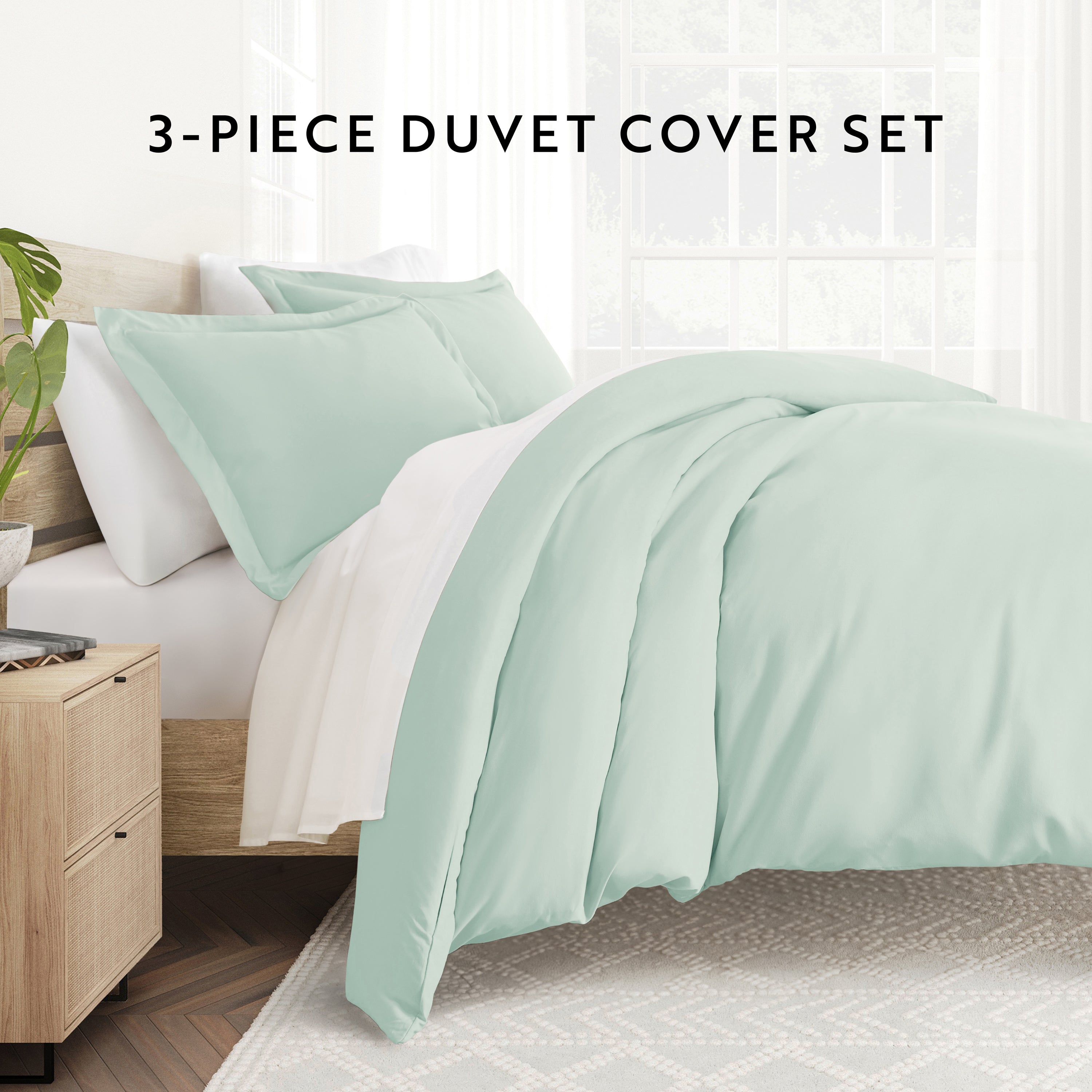 Solid Duvet Cover Set