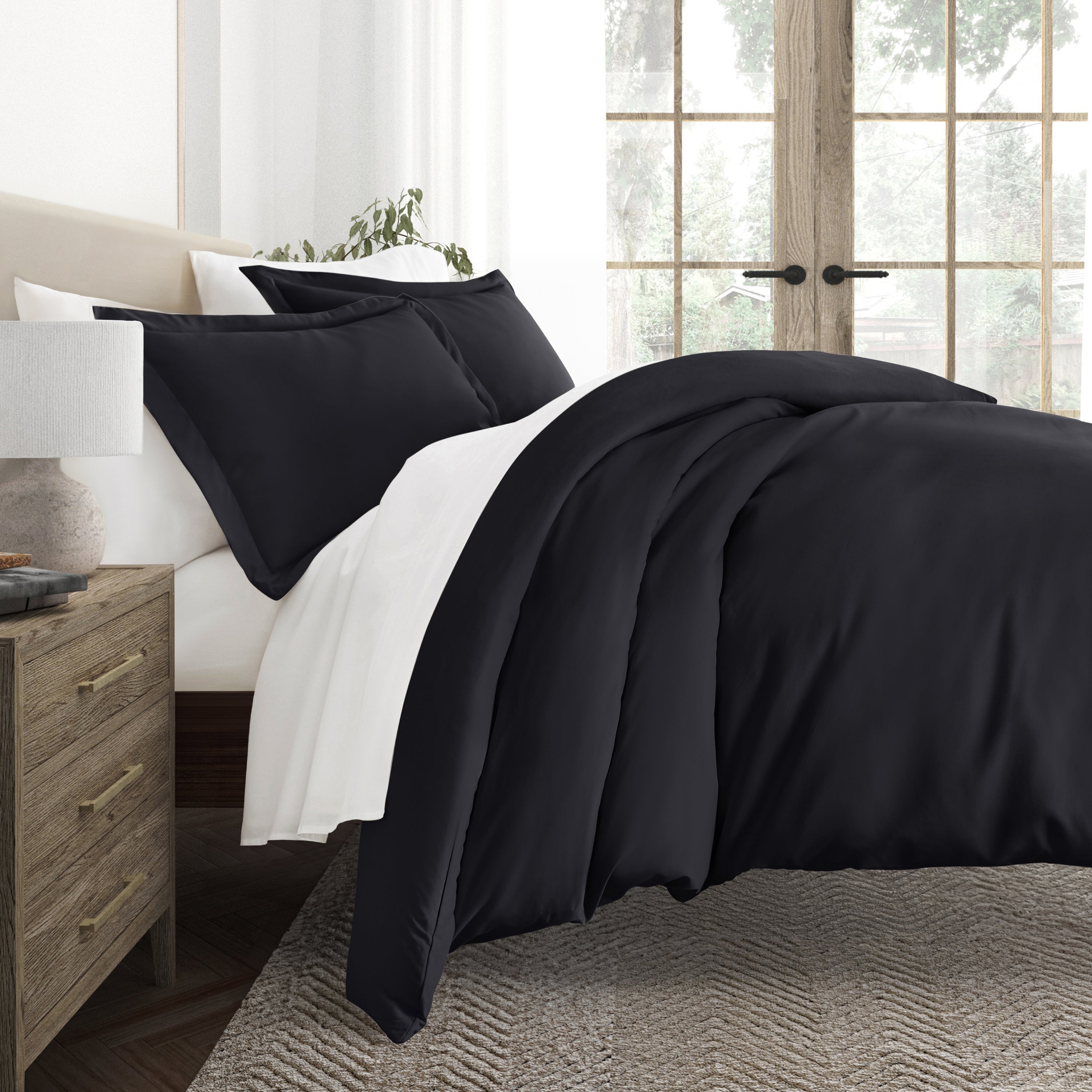 Solid Duvet Cover Set