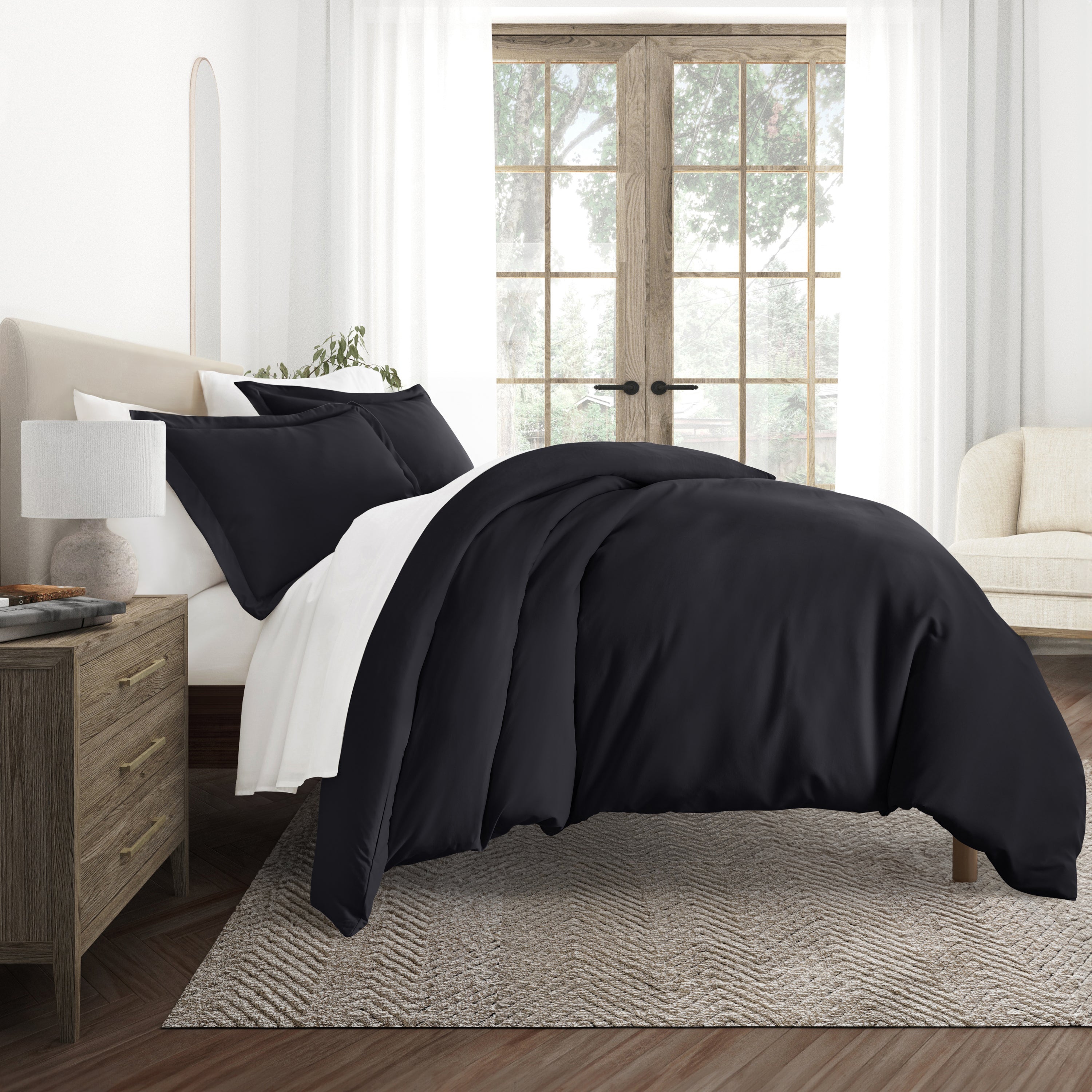 Solid Duvet Cover Set