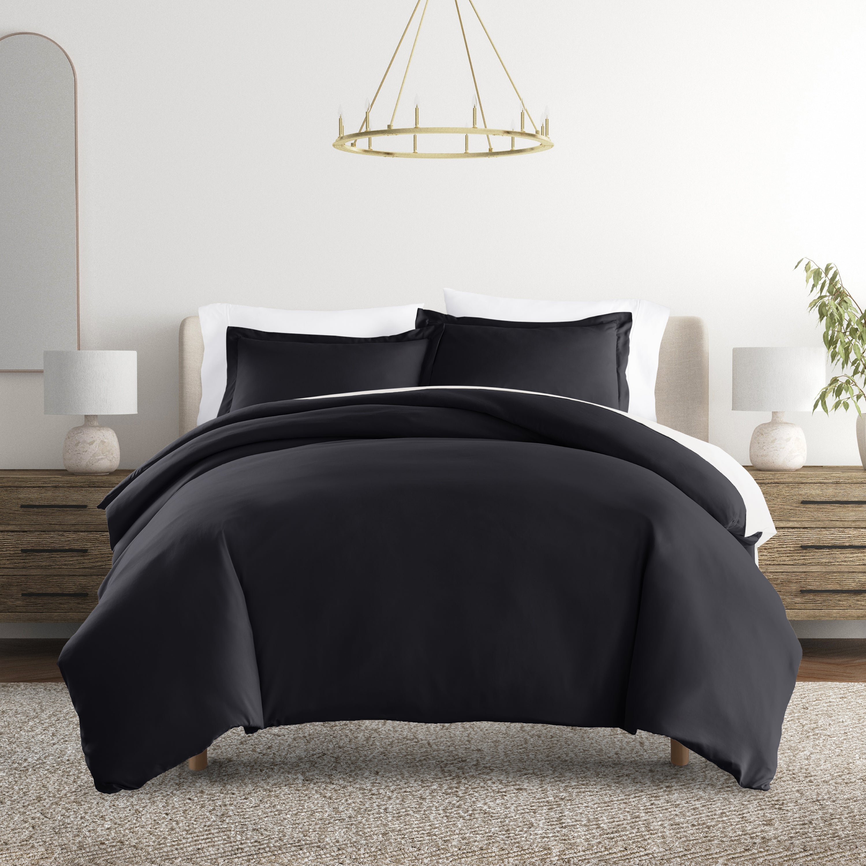 Solid Duvet Cover Set