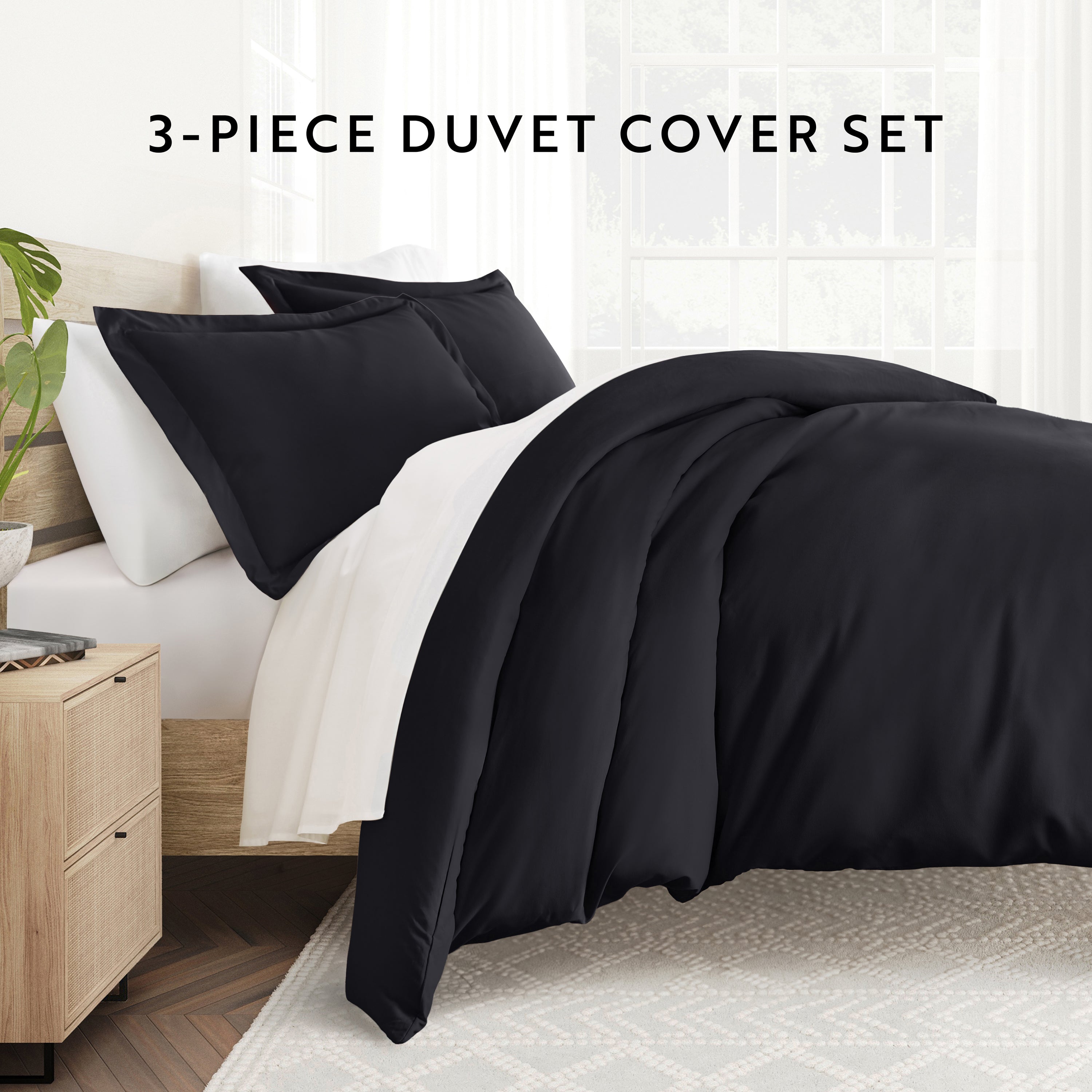 Solid Duvet Cover Set