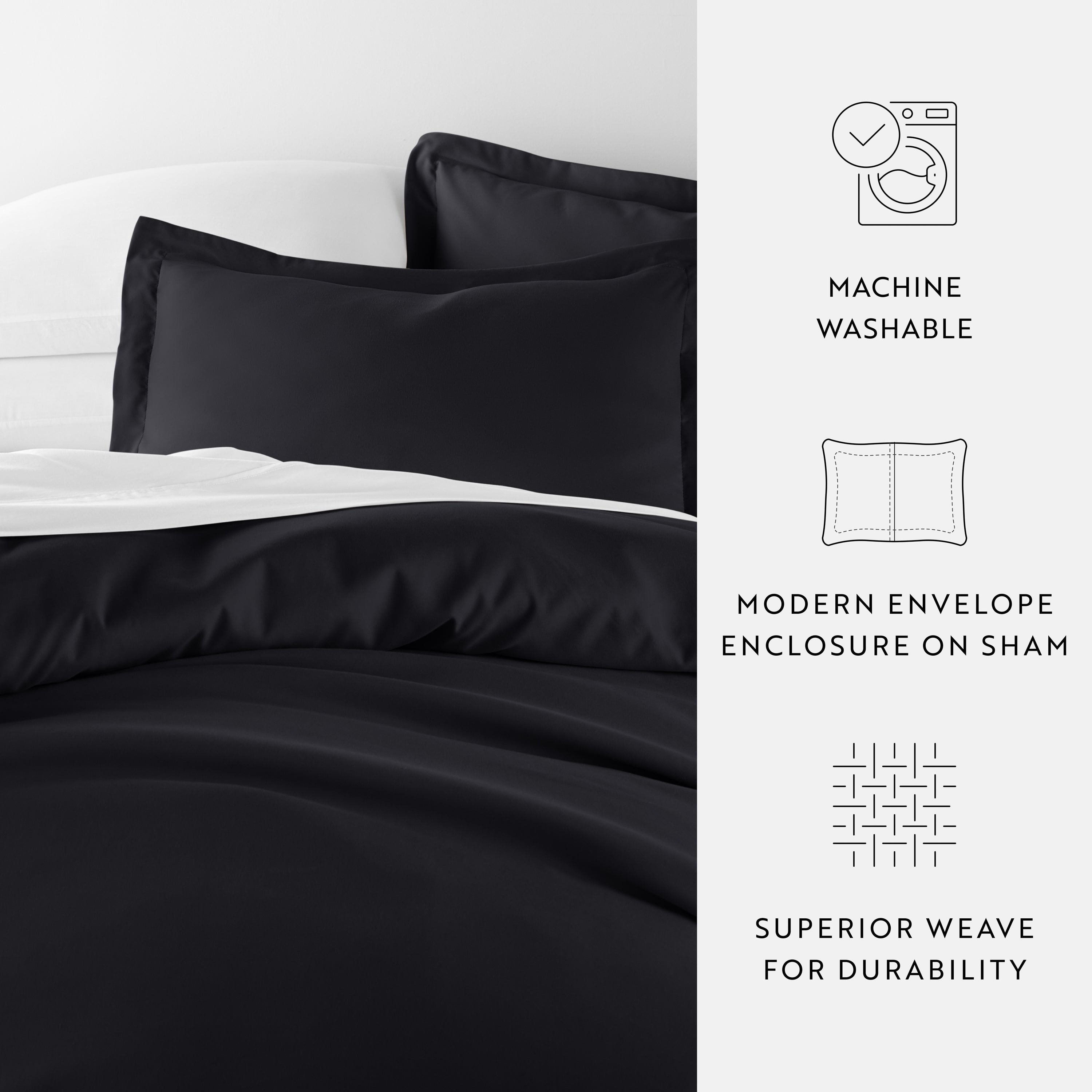 Solid Duvet Cover Set
