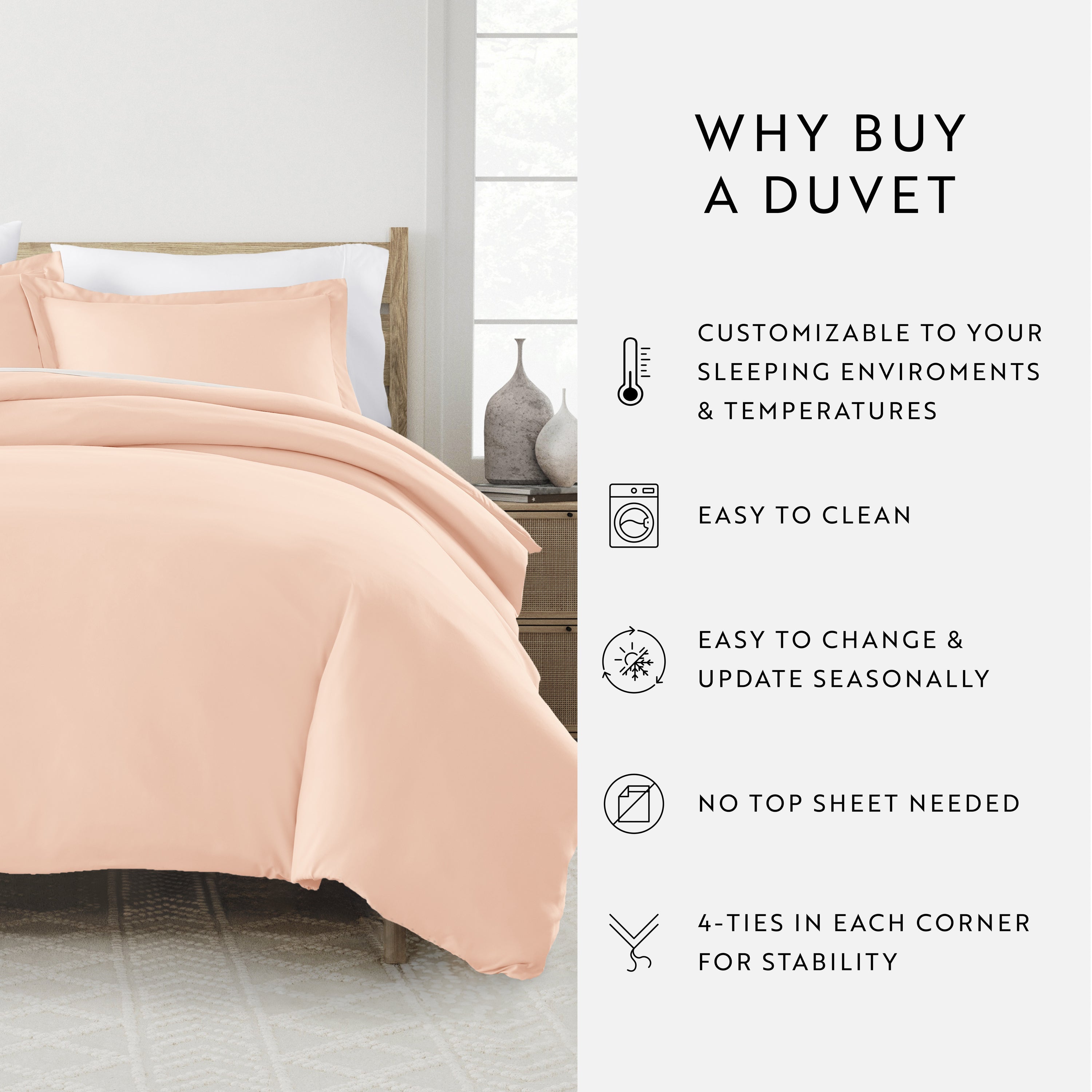 Solid Duvet Cover Set