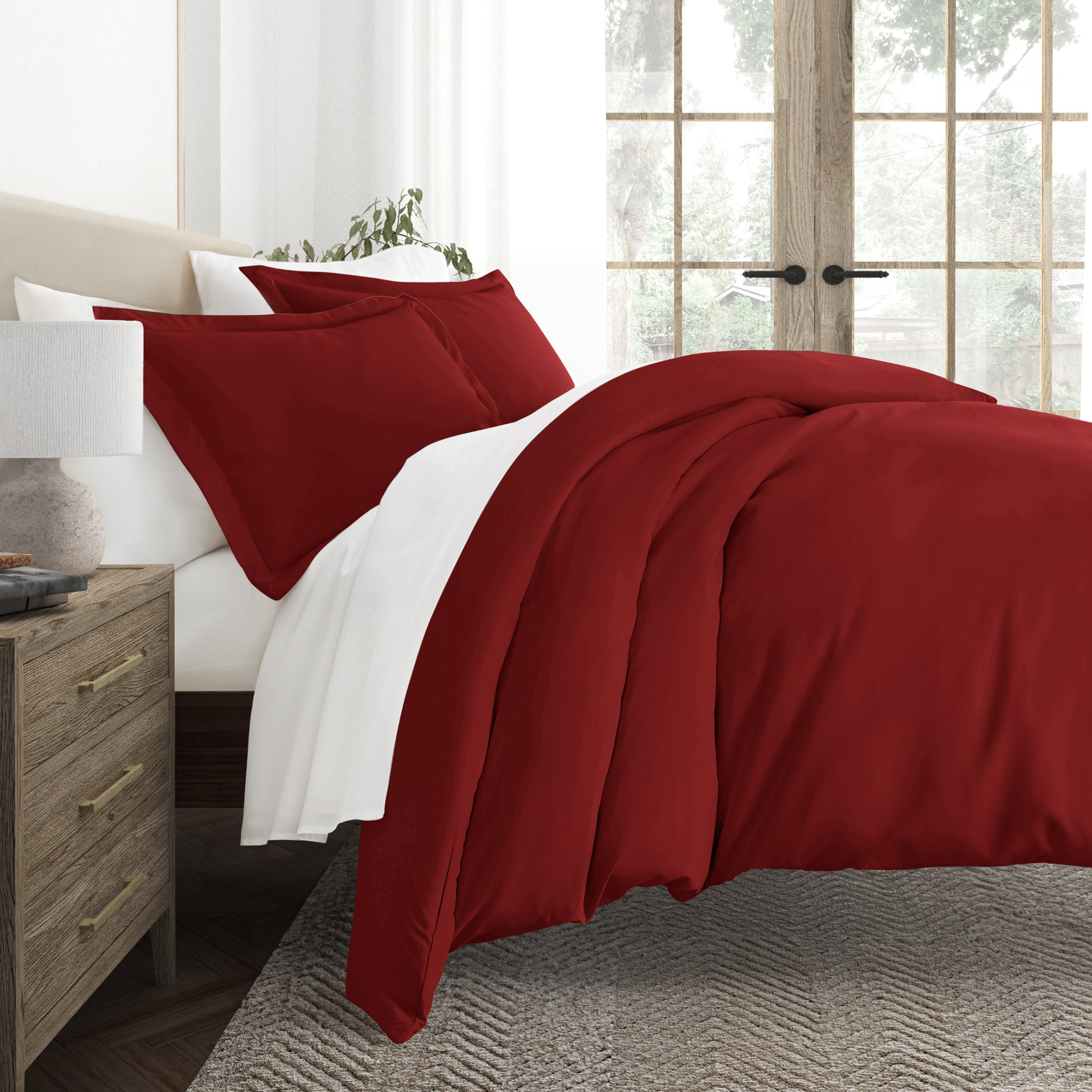 Solid Duvet Cover Set