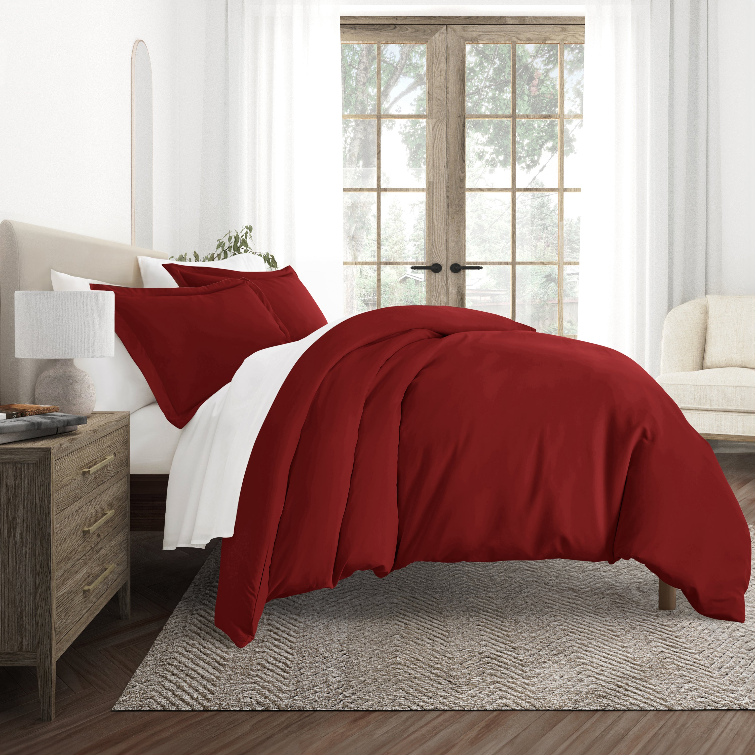 Solid Duvet Cover Set