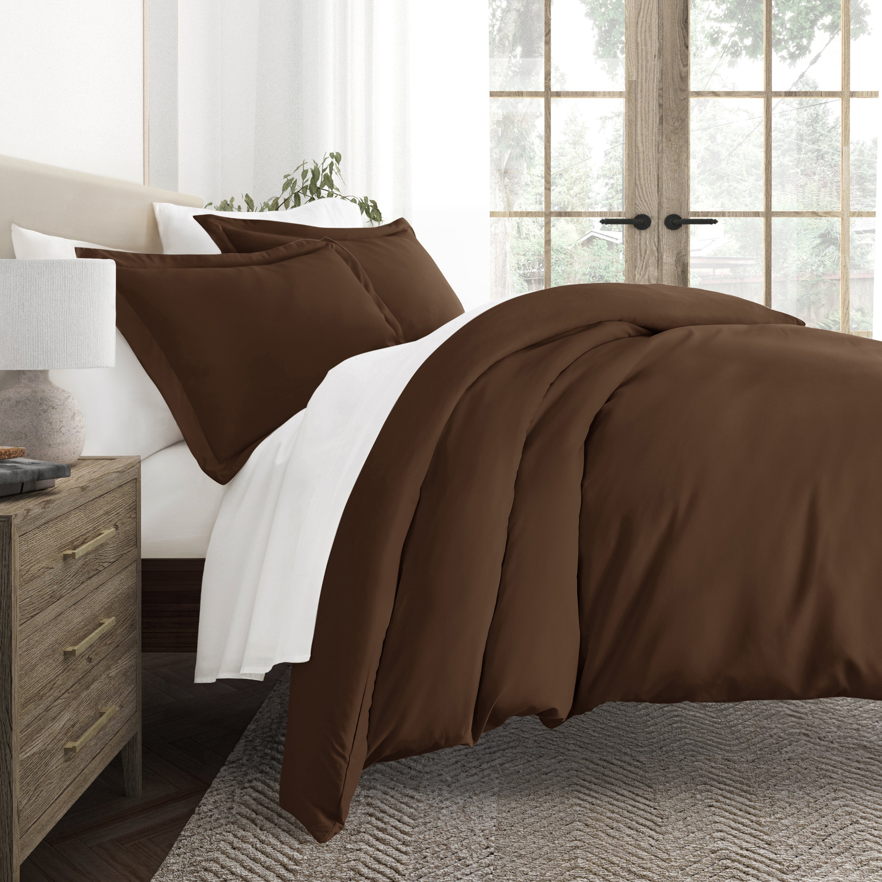 Solid Duvet Cover Set