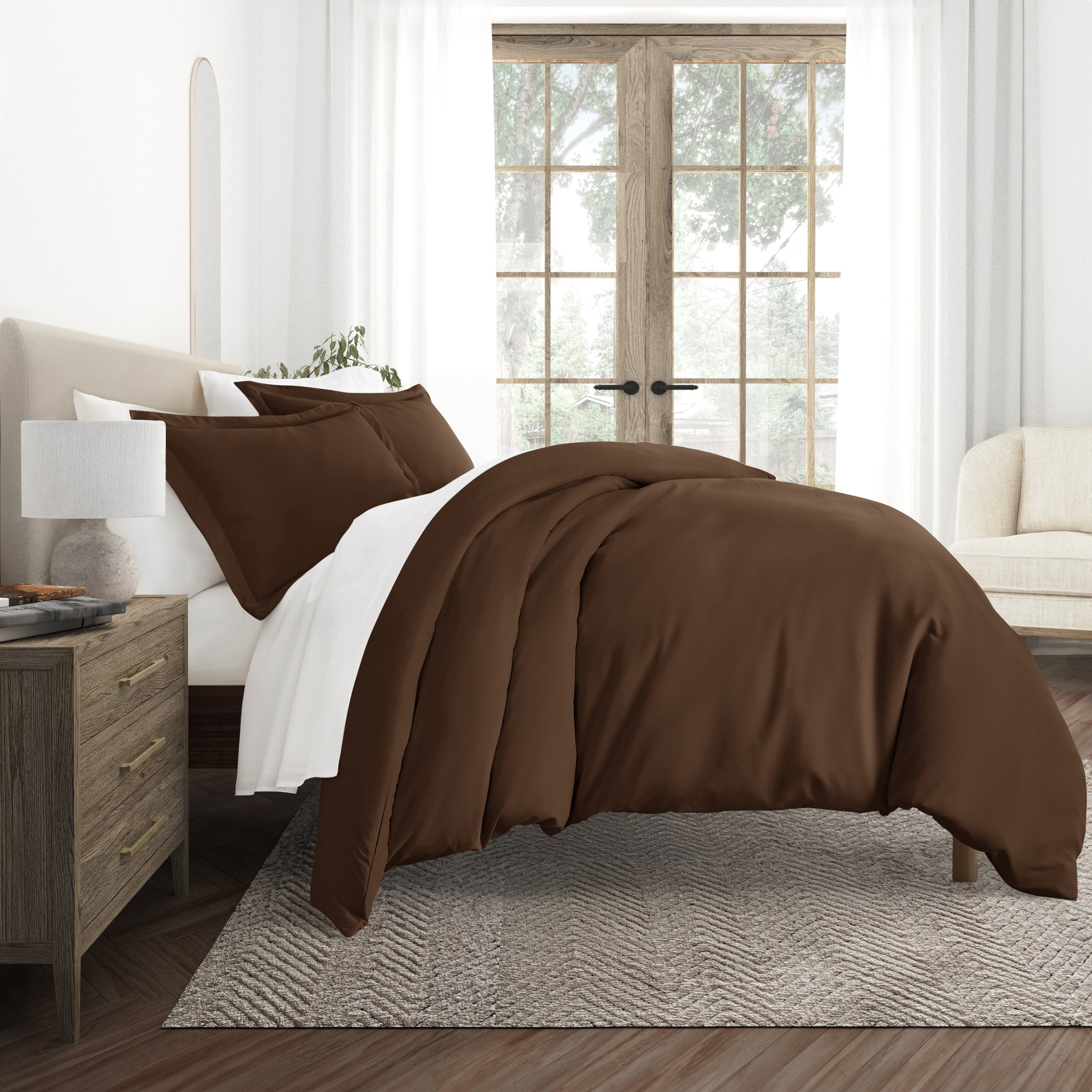 Solid Duvet Cover Set