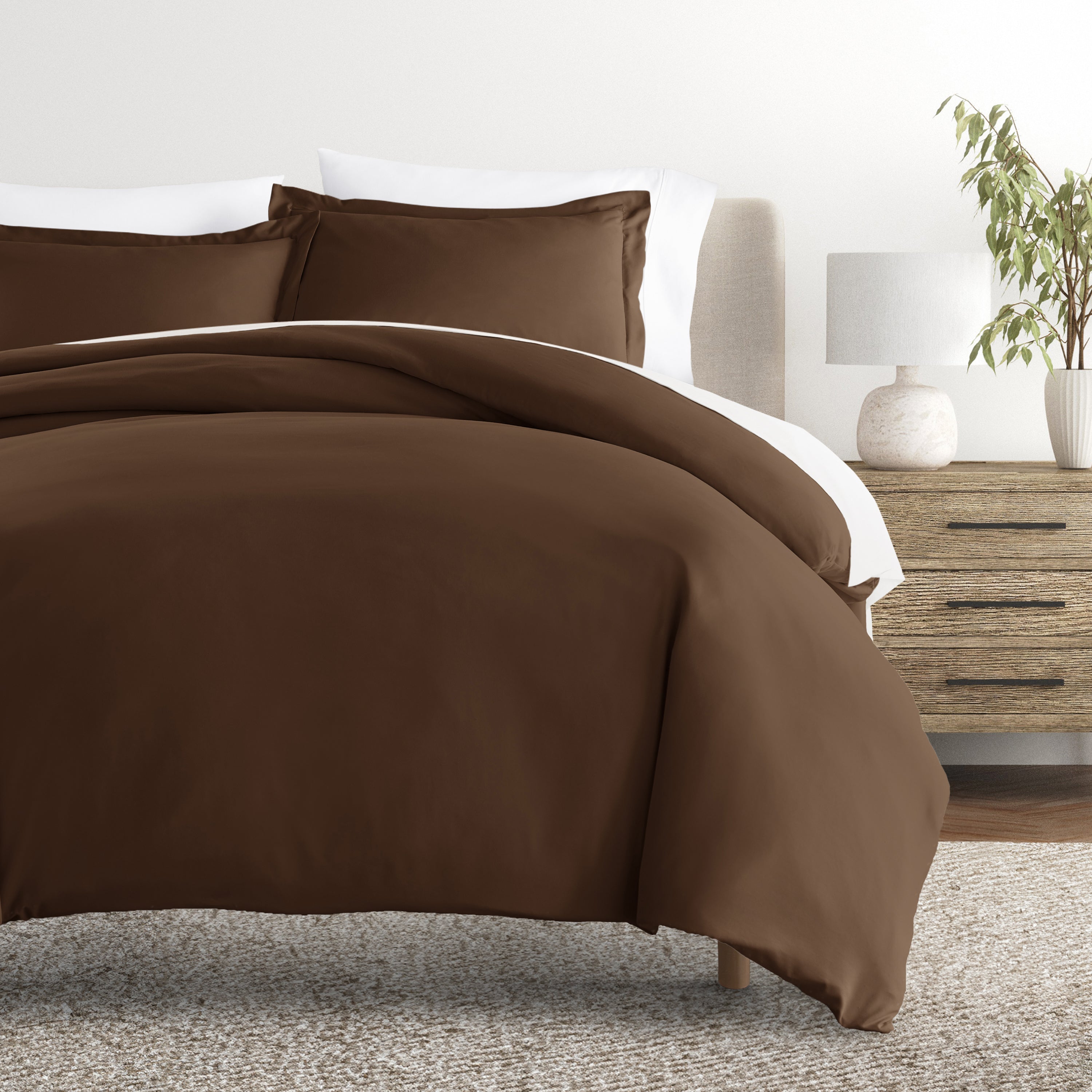 Solid Duvet Cover Set