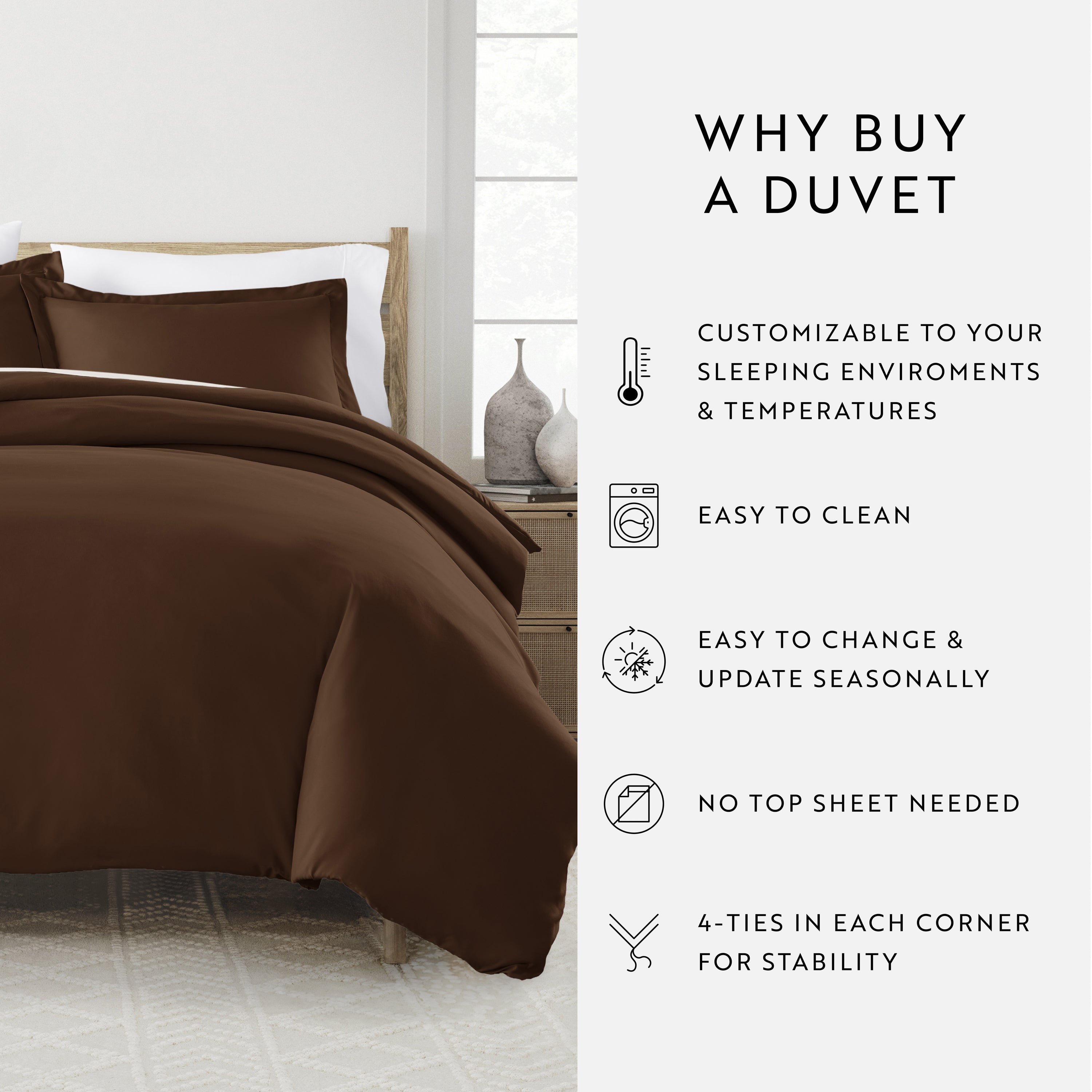 Solid Duvet Cover Set