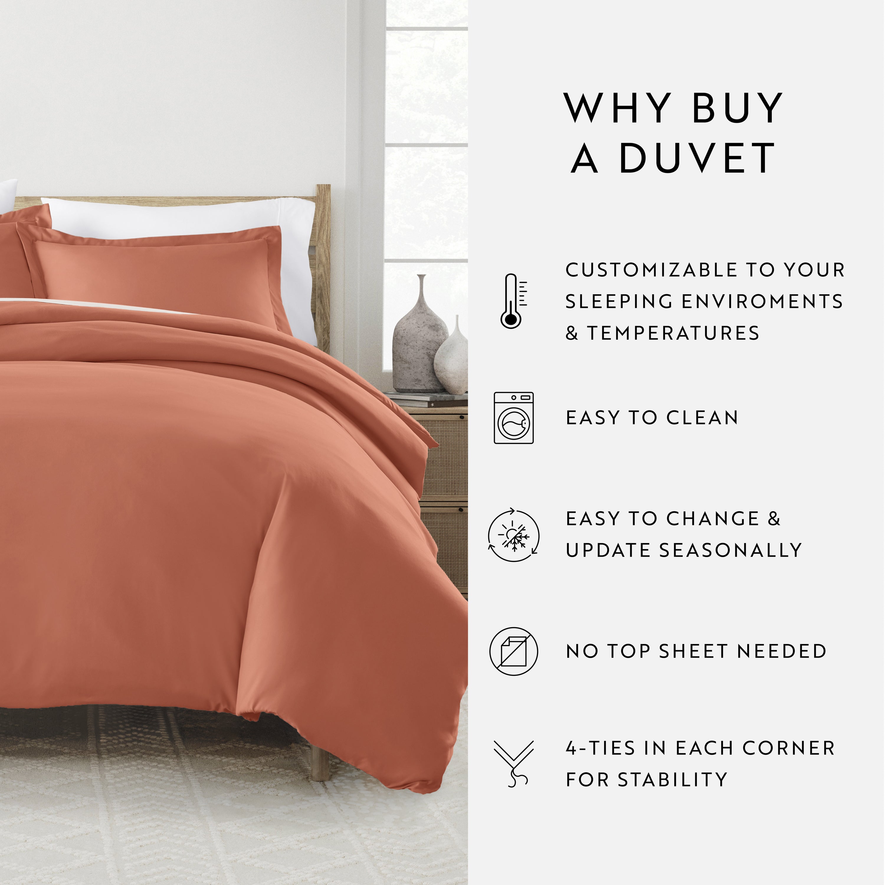 Solid Duvet Cover Set