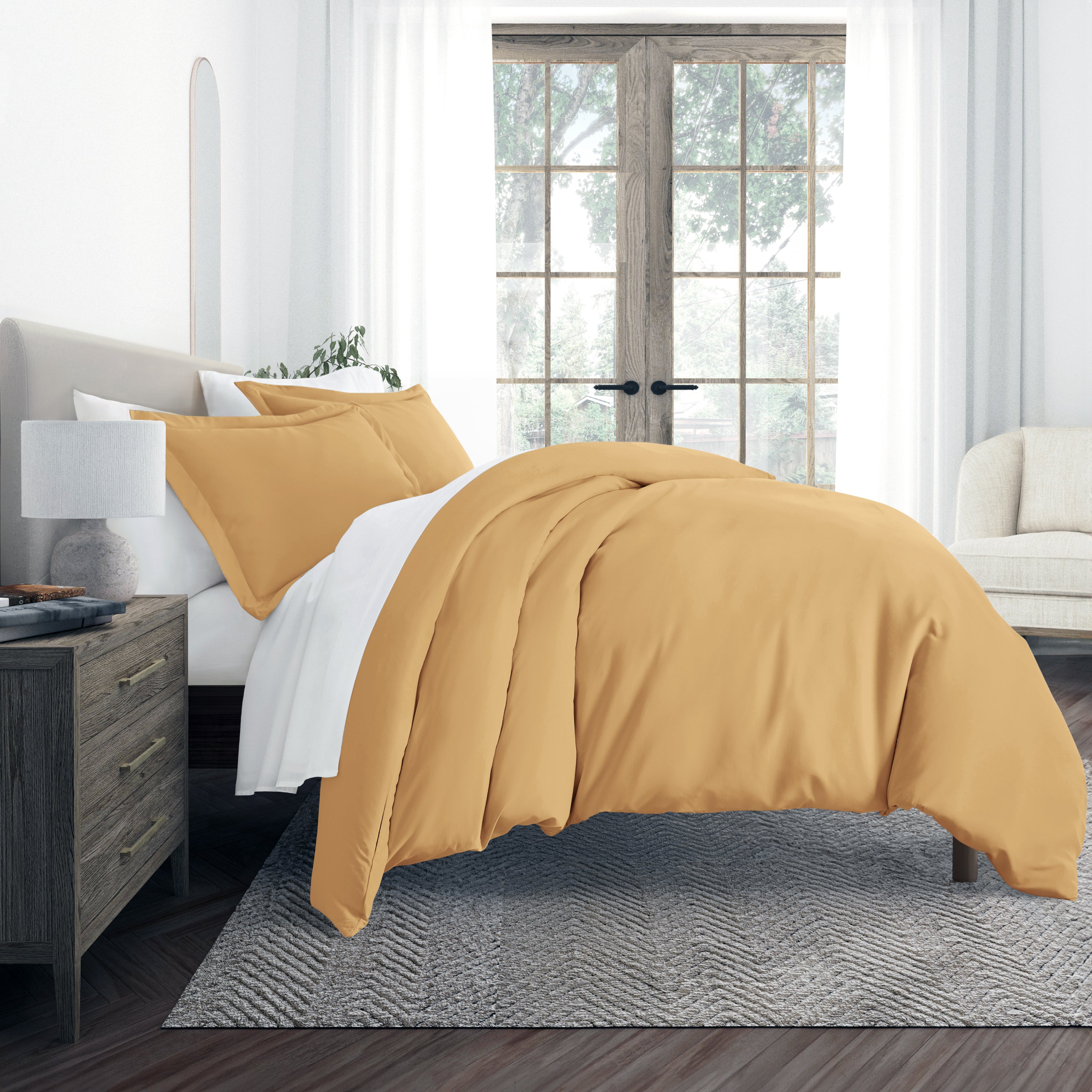 Solid Duvet Cover Set