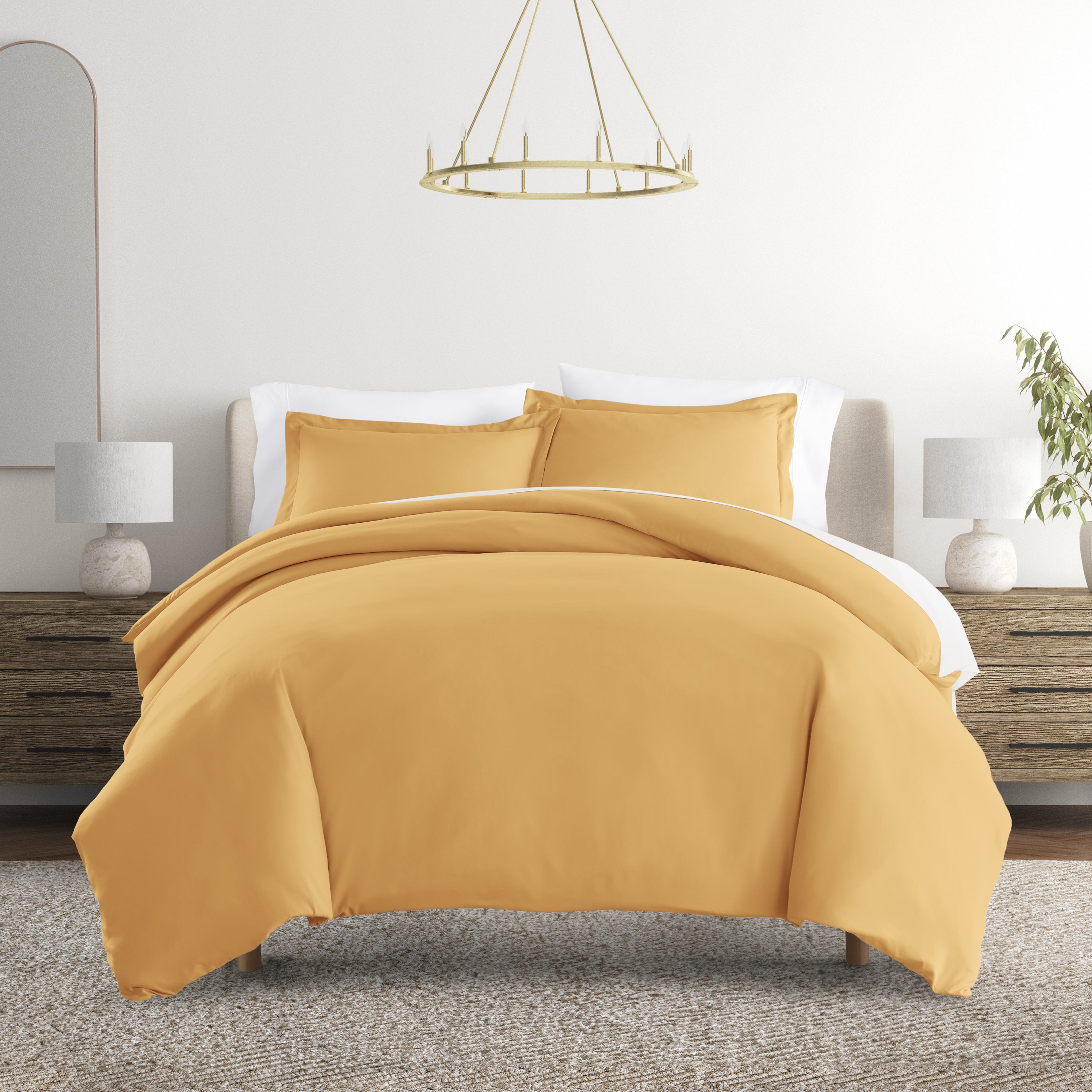 Solid Duvet Cover Set