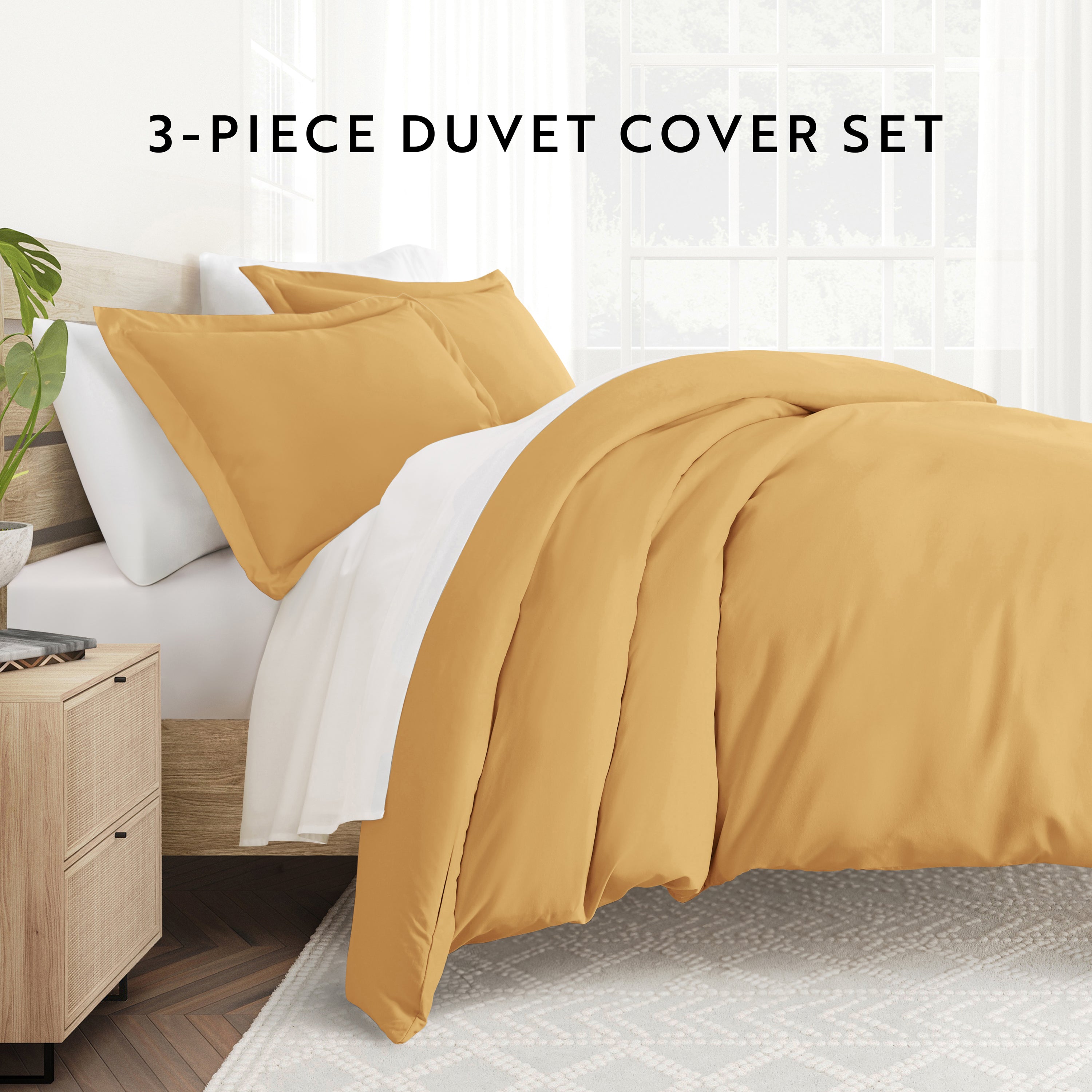 Solid Duvet Cover Set