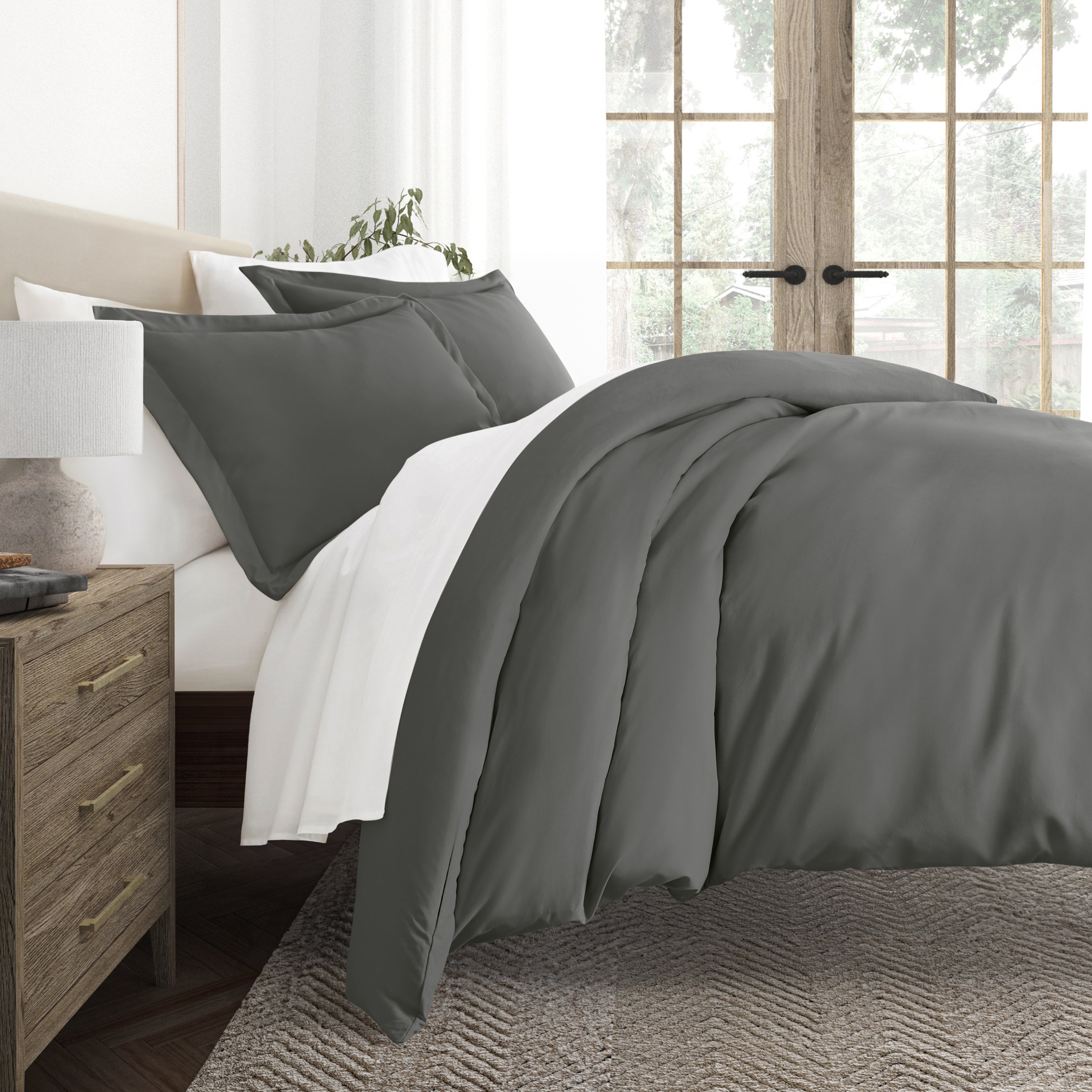 Solid Duvet Cover Set