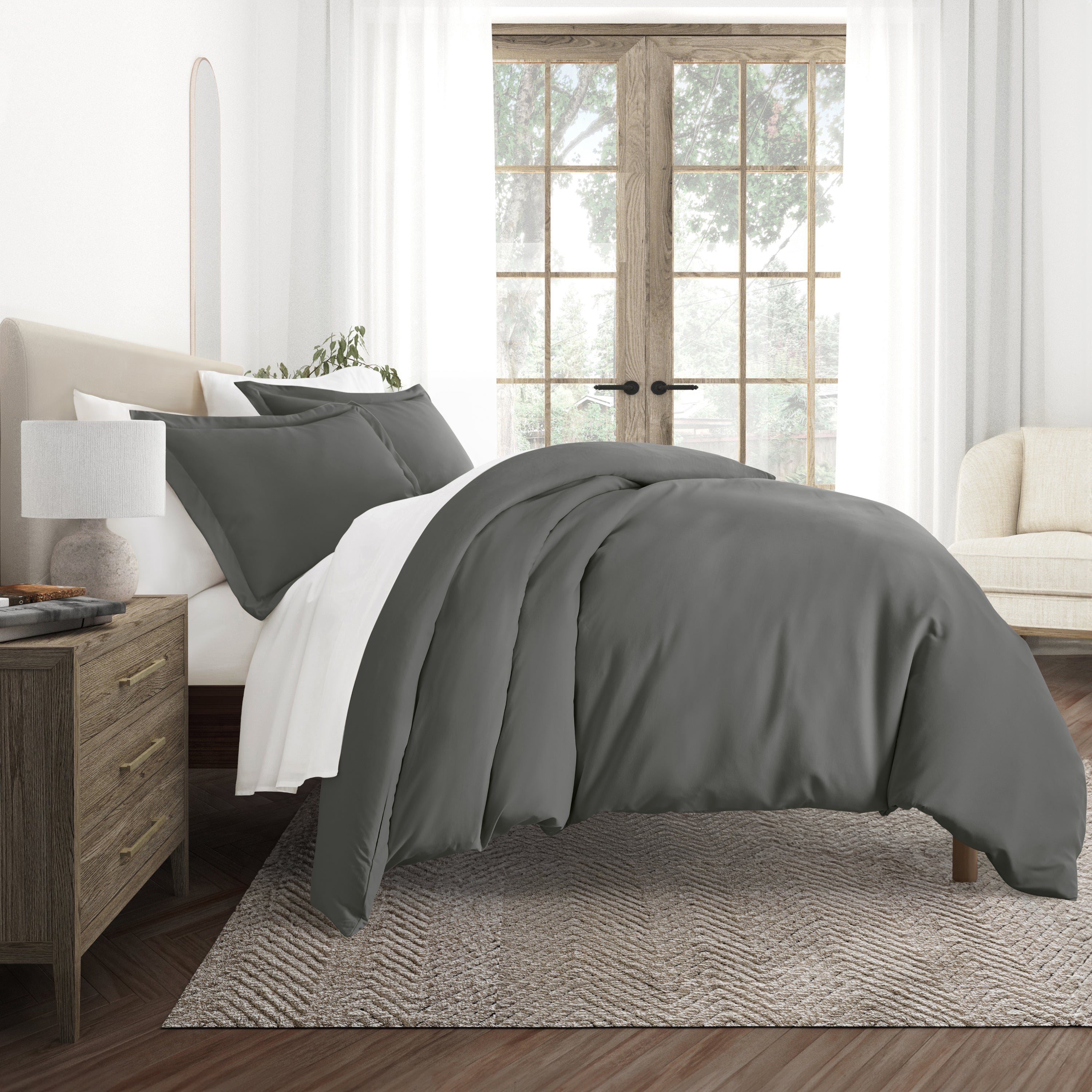 Solid Duvet Cover Set