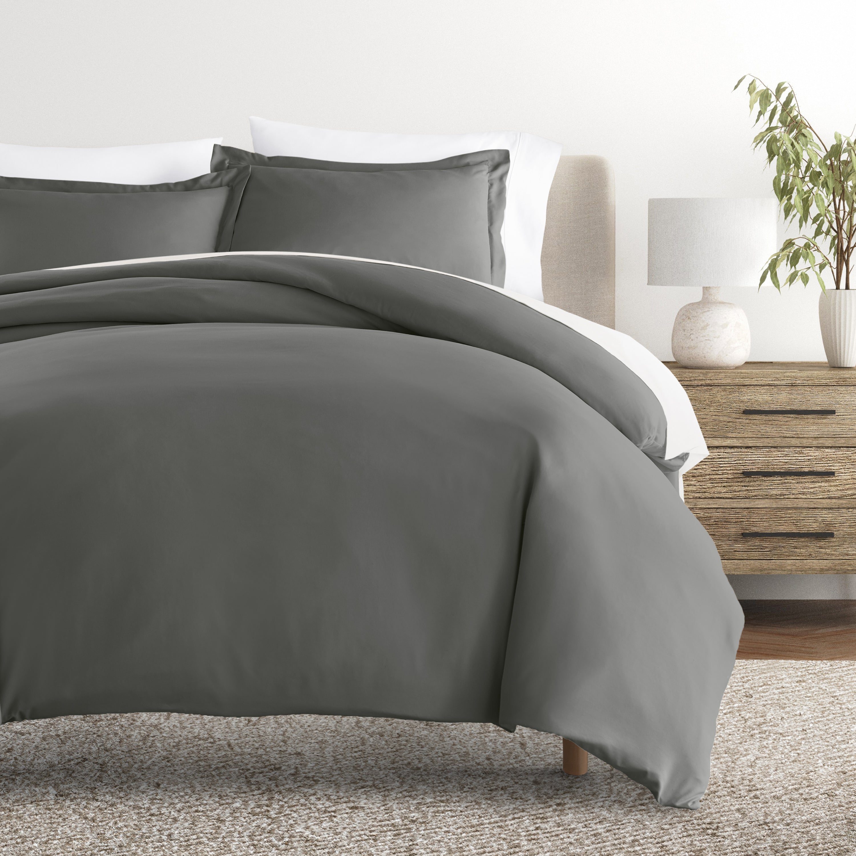 Solid Duvet Cover Set