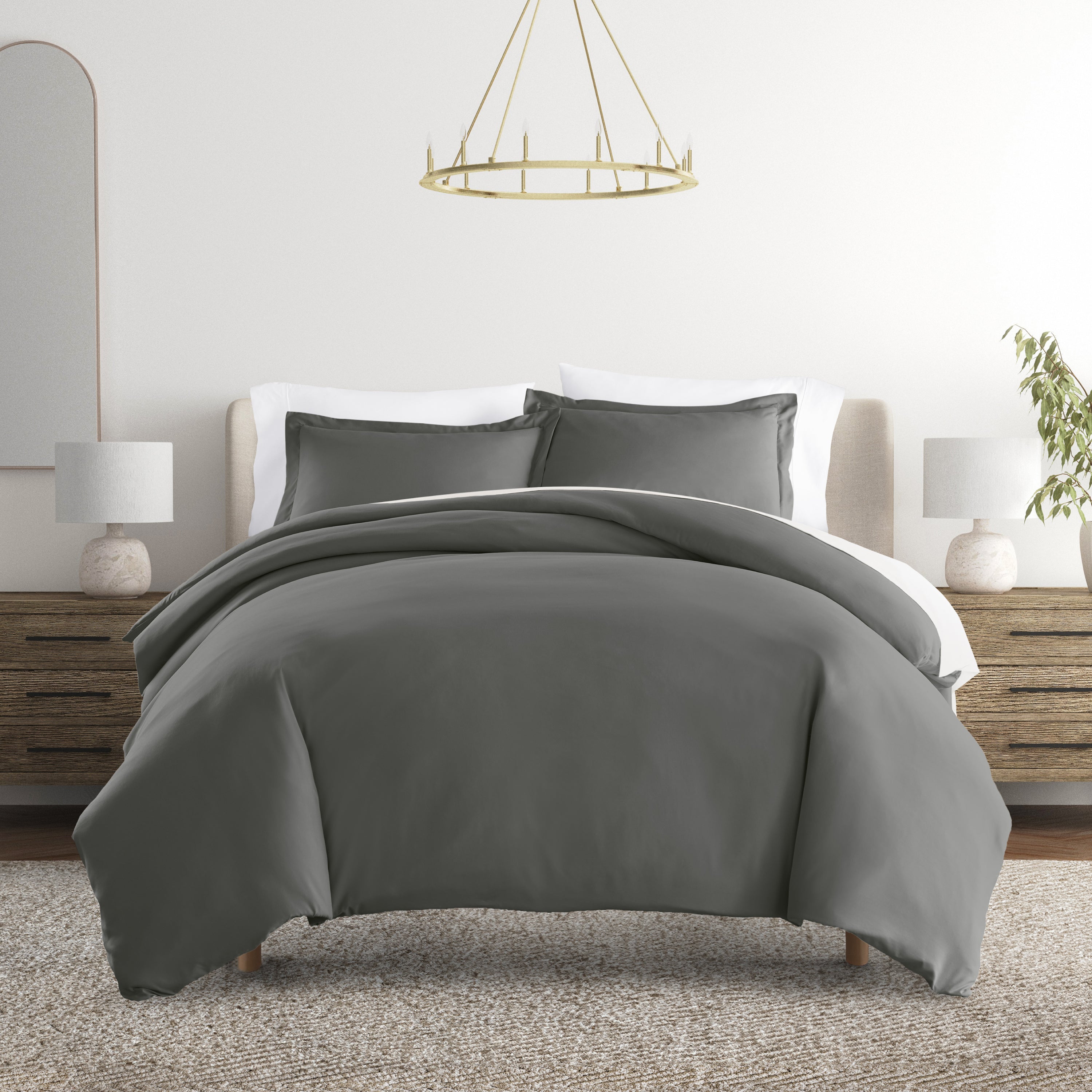 Solid Duvet Cover Set