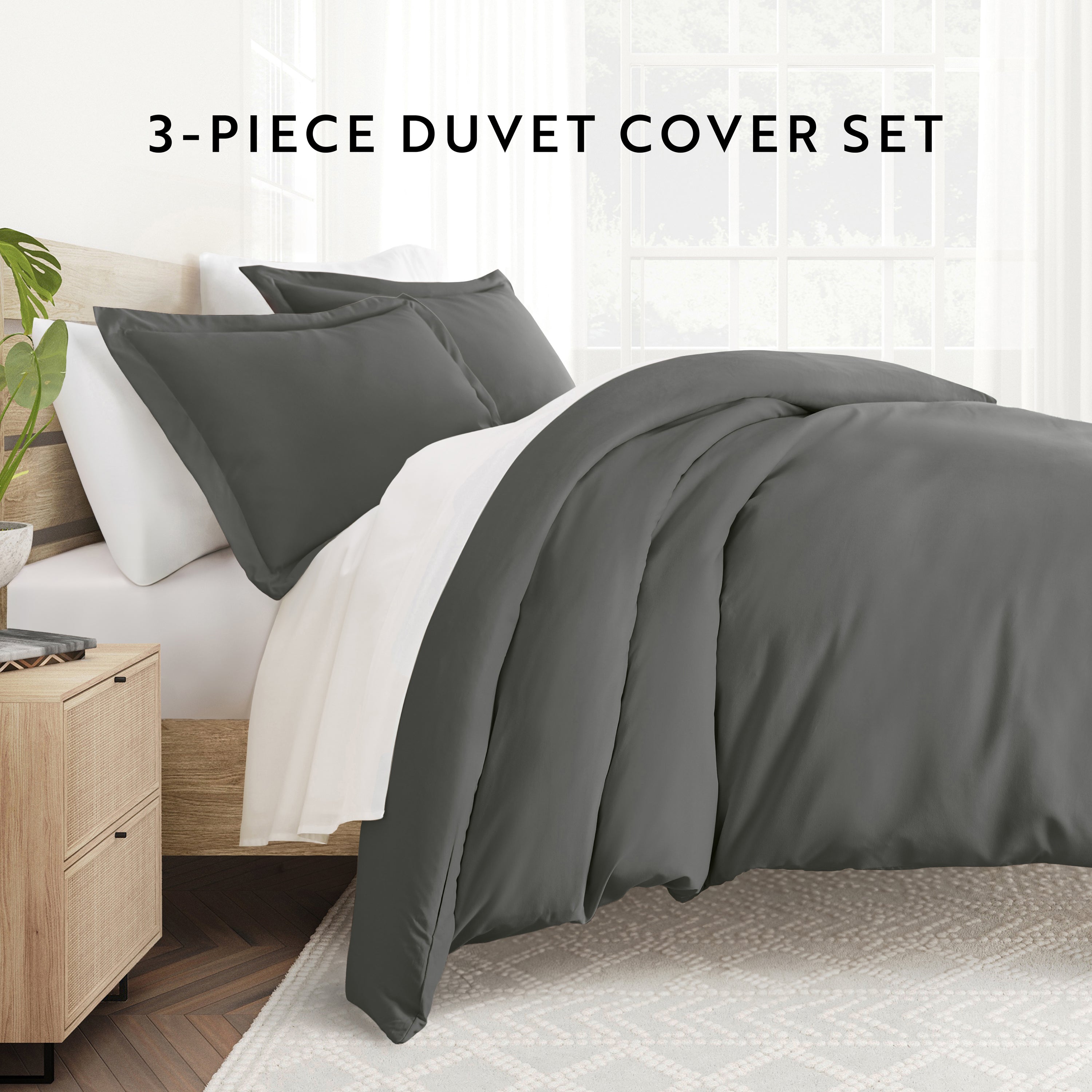 Solid Duvet Cover Set