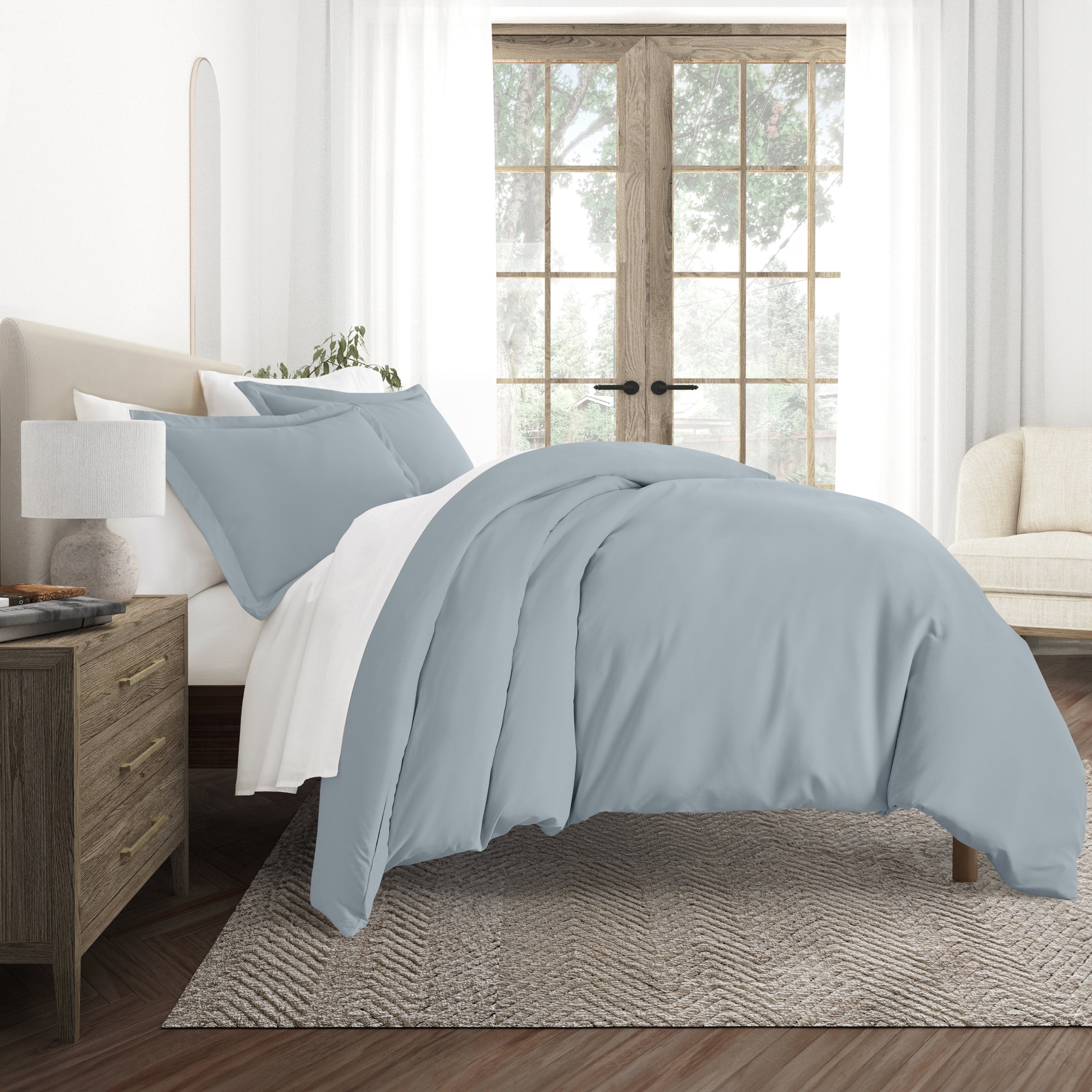 Solid Duvet Cover Set