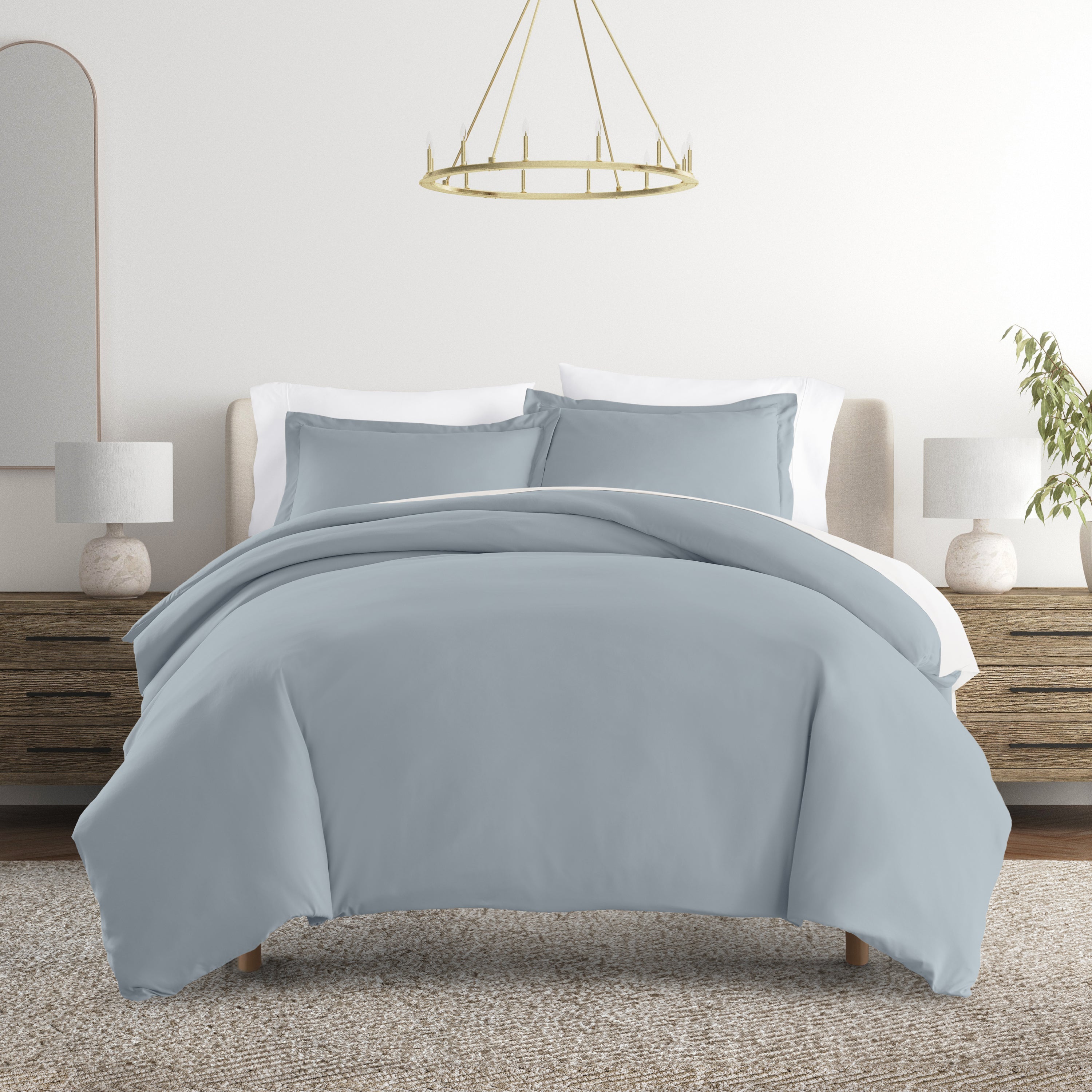 Solid Duvet Cover Set