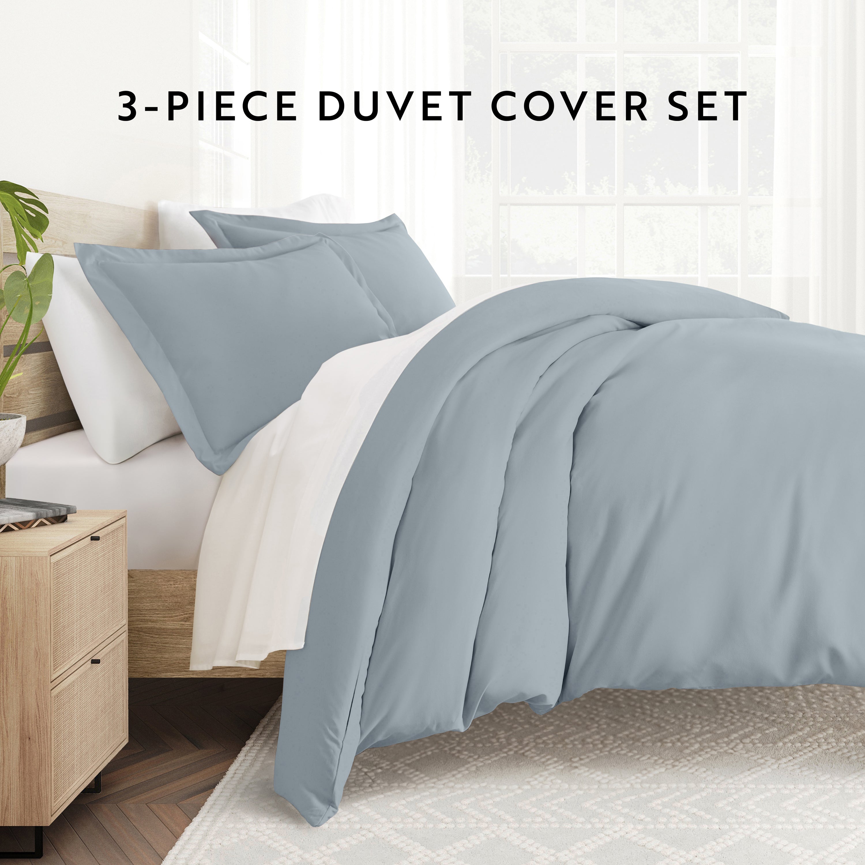 Solid Duvet Cover Set