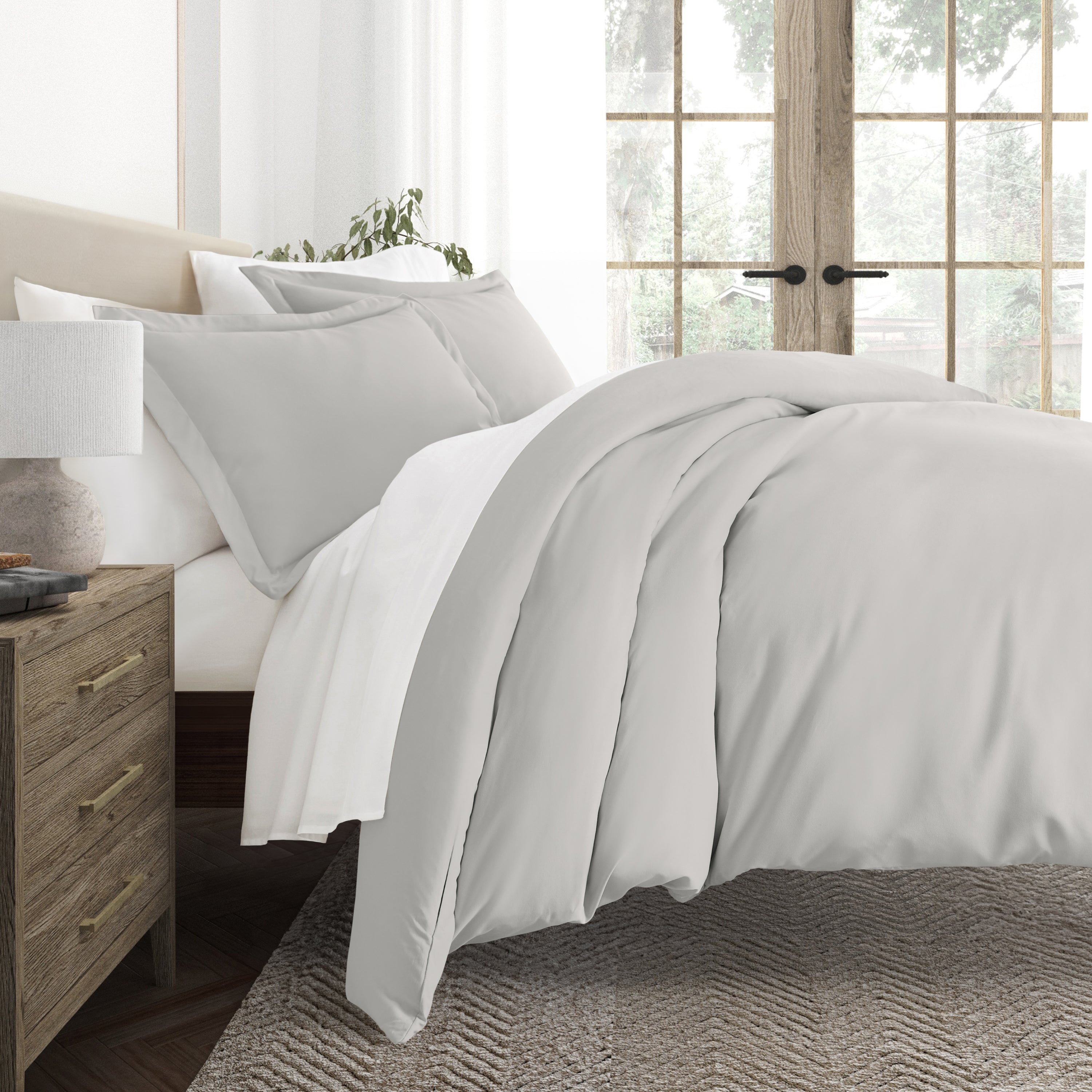 Solid Duvet Cover Set