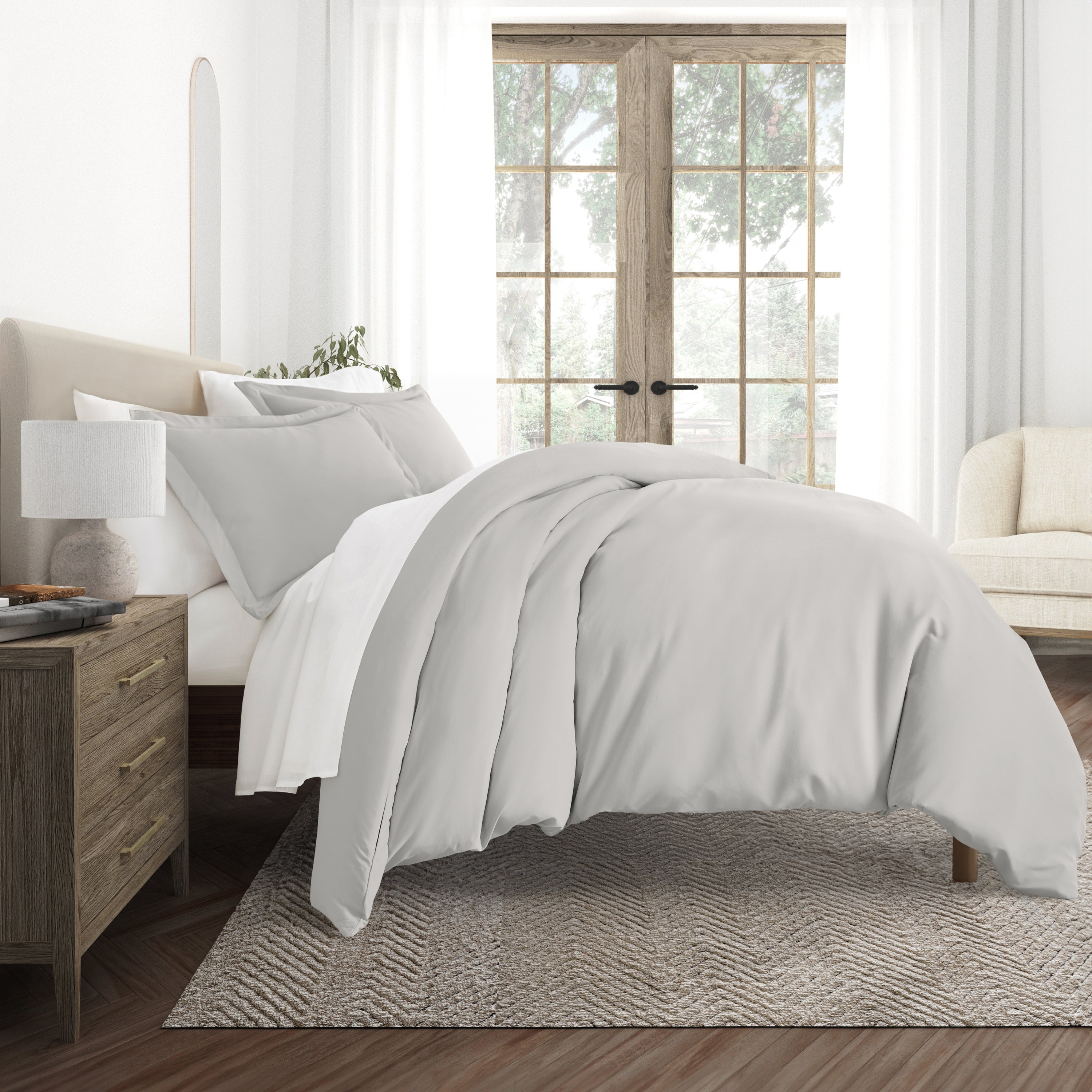 Solid Duvet Cover Set