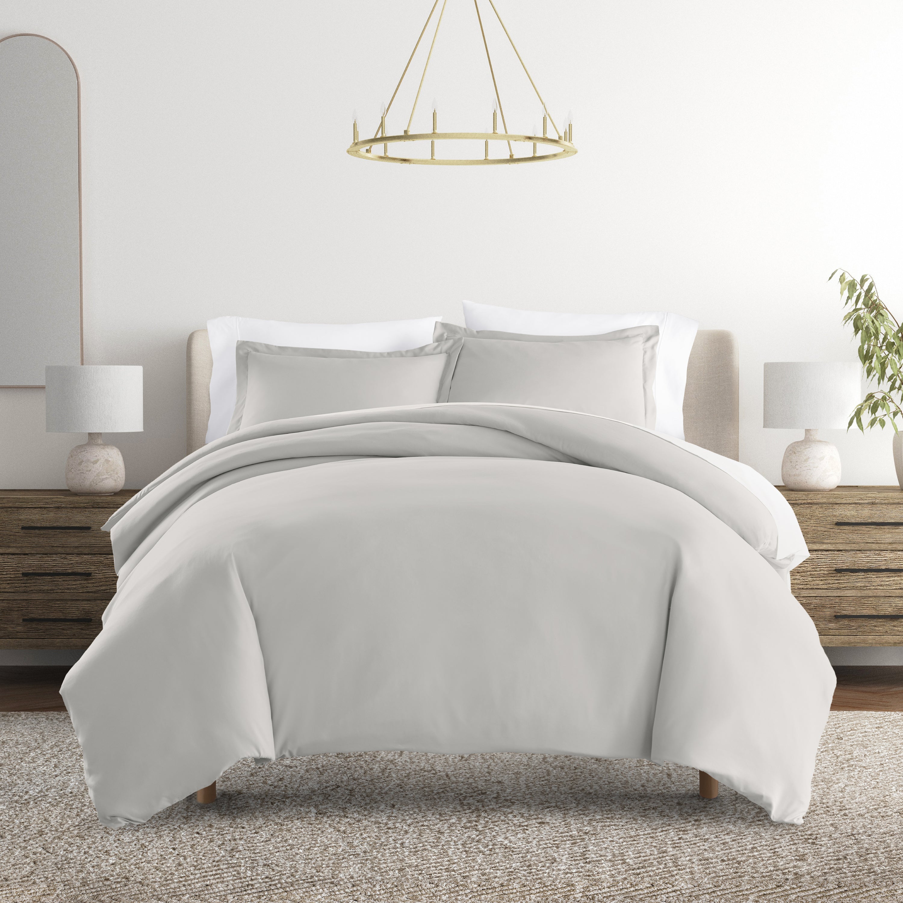 Solid Duvet Cover Set