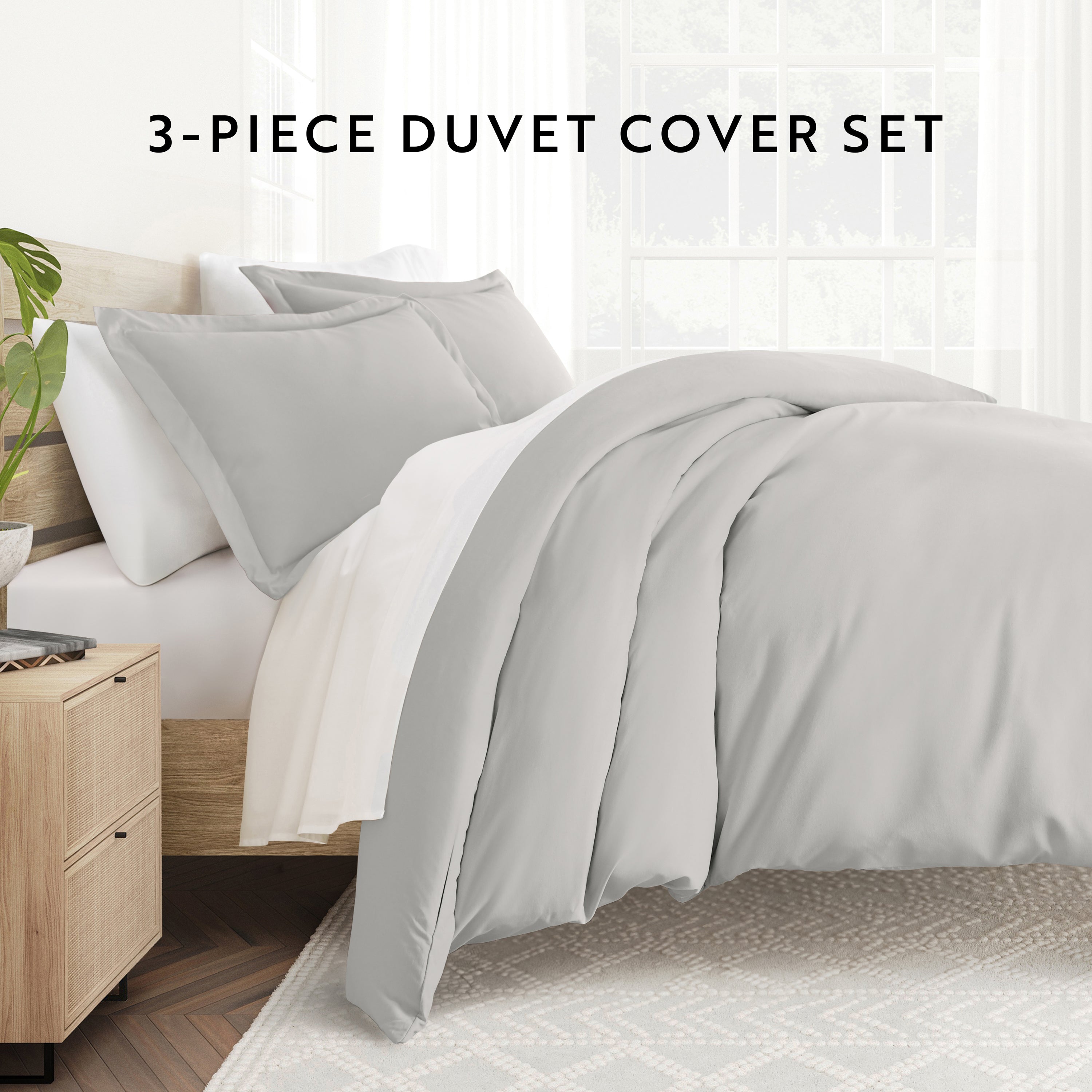 Solid Duvet Cover Set