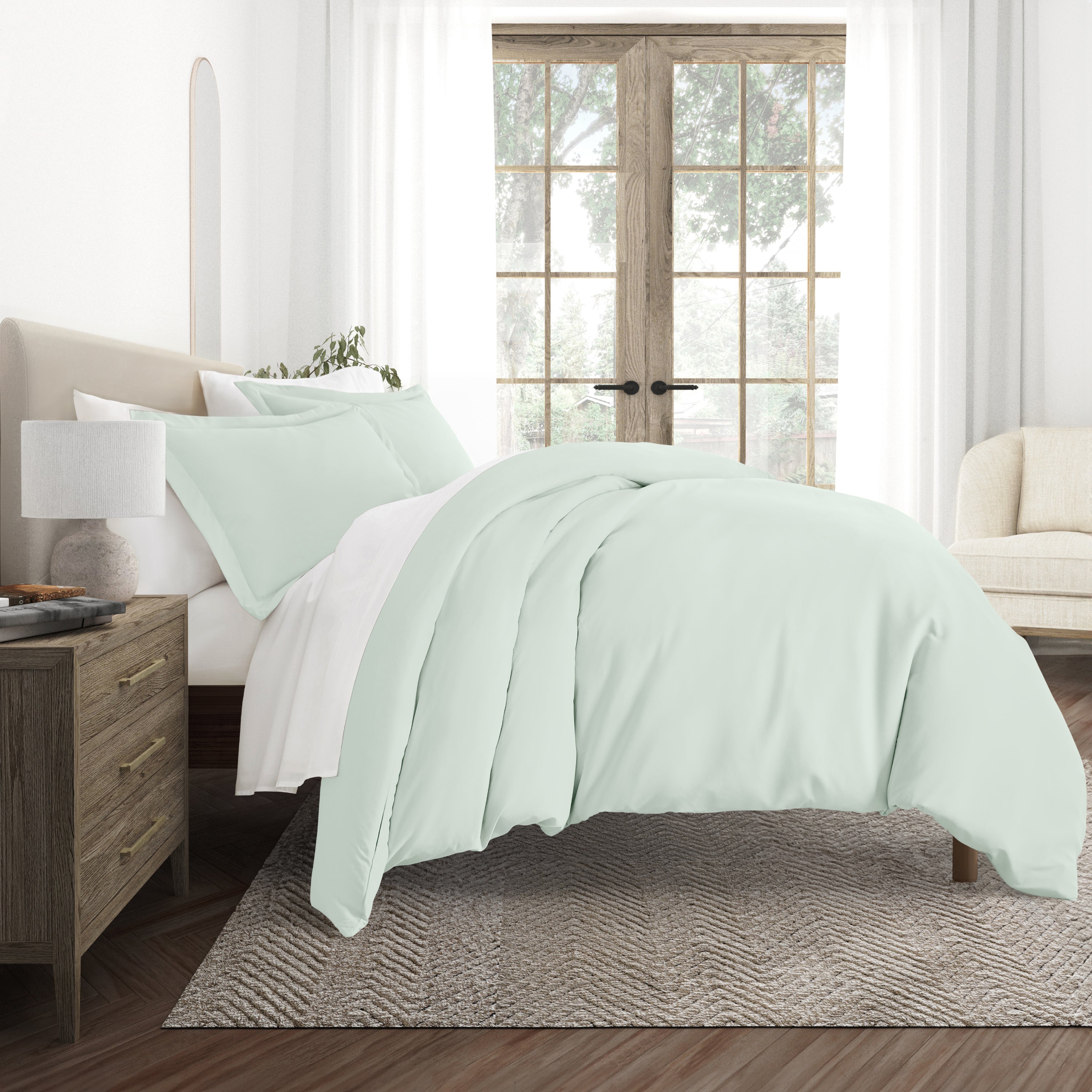 Solid Duvet Cover Set